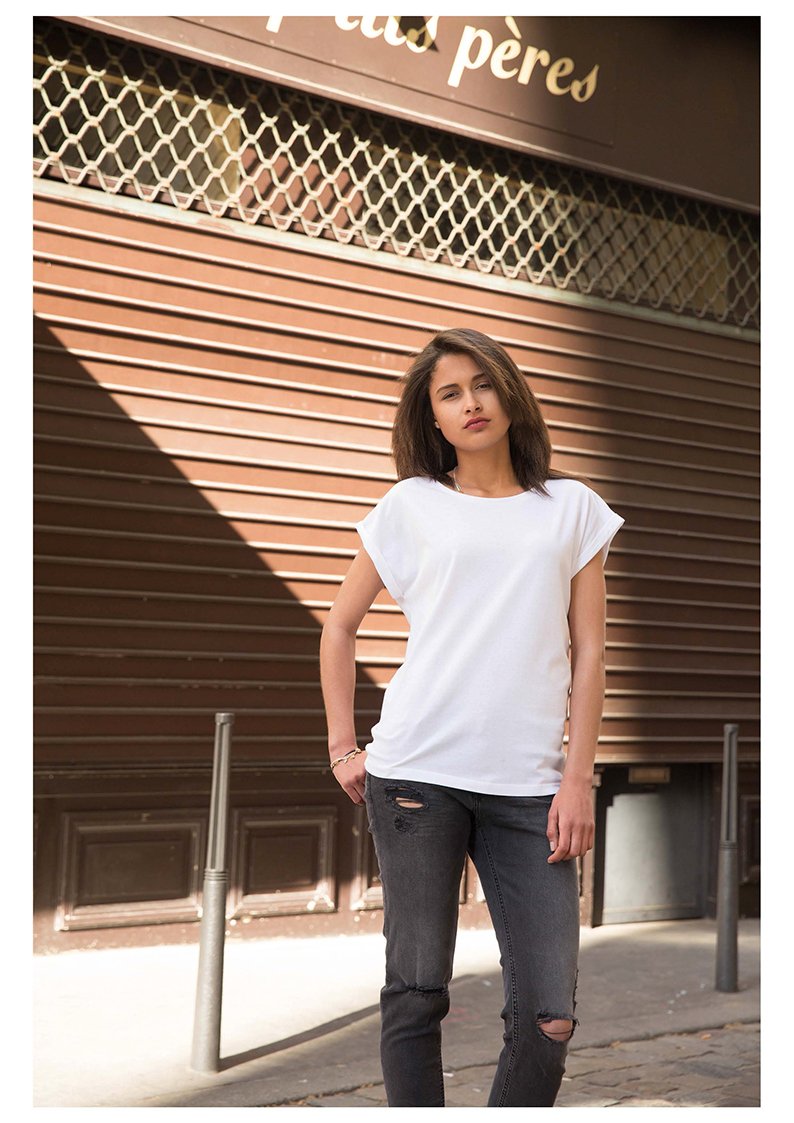 Daiber Ladies' Casual-T OCS Standard in White – Modellansicht