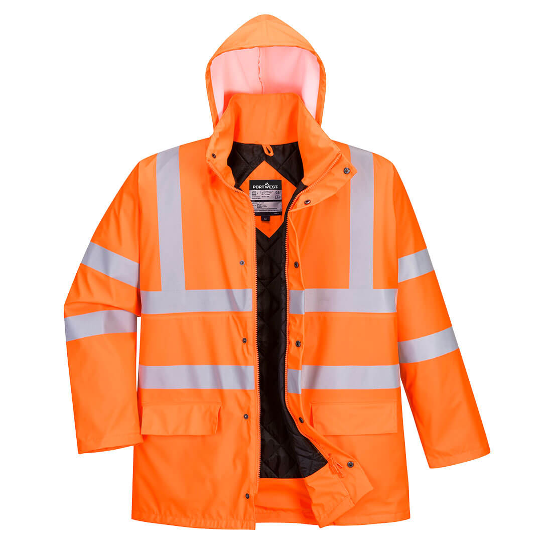 Portwest Sealtex Ultra Hi-Vis Winter Jacket in Standard – Vorderansicht