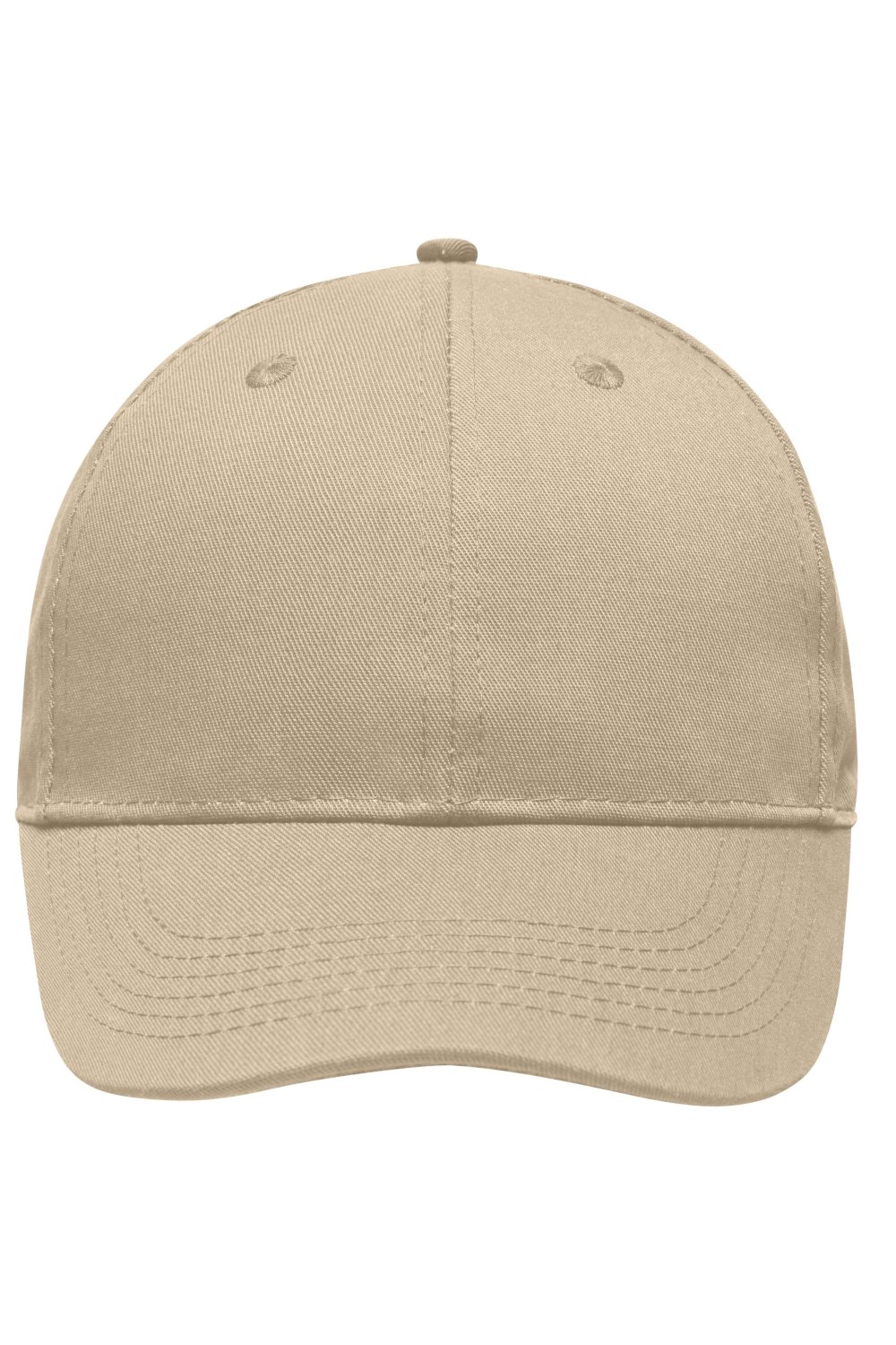 Daiber 6 Panel Workwear Cap - STRONG - in Stone – Vorderansicht