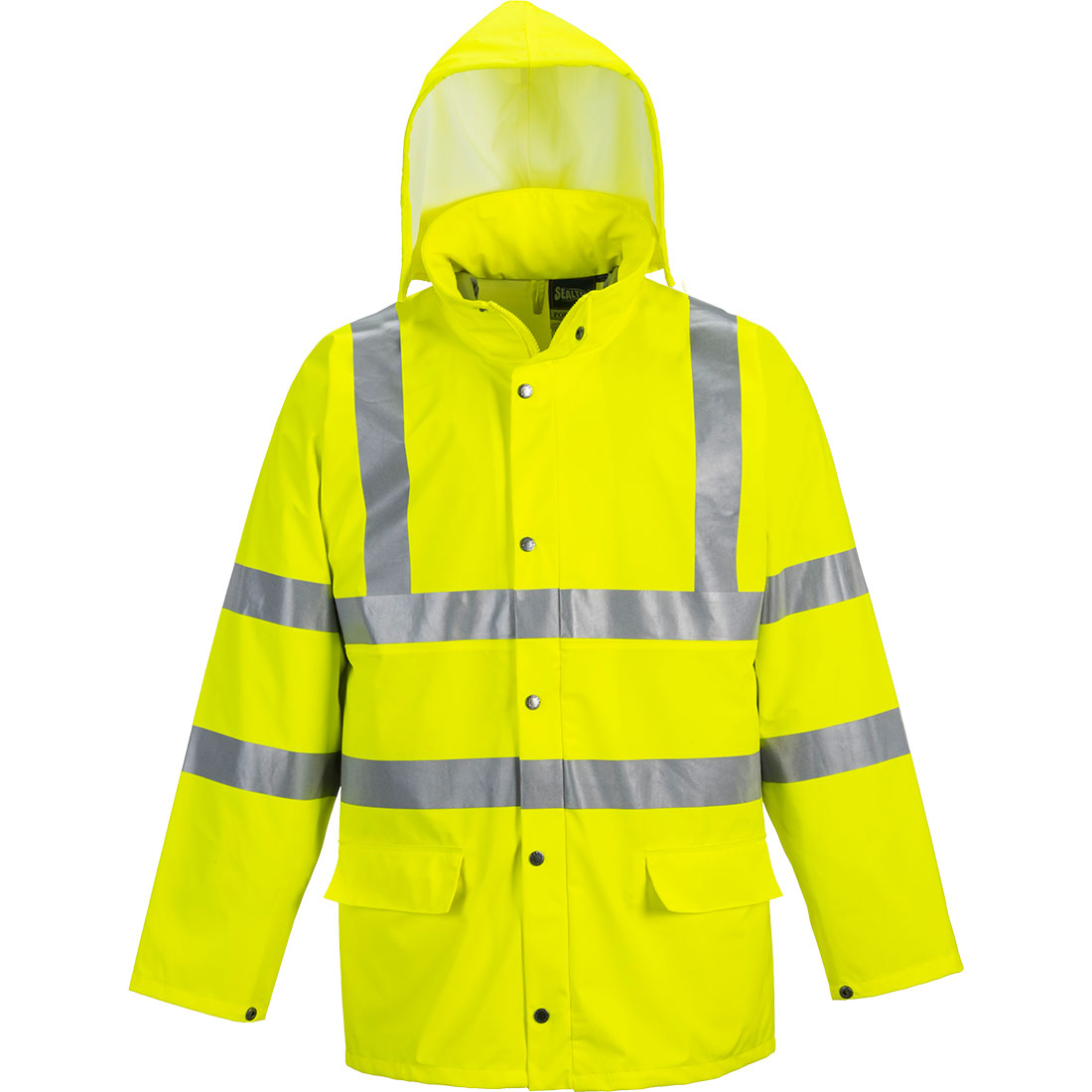 Portwest Sealtex Ultra Hi-Vis Rain Jacket in Gelb – Vorderansicht