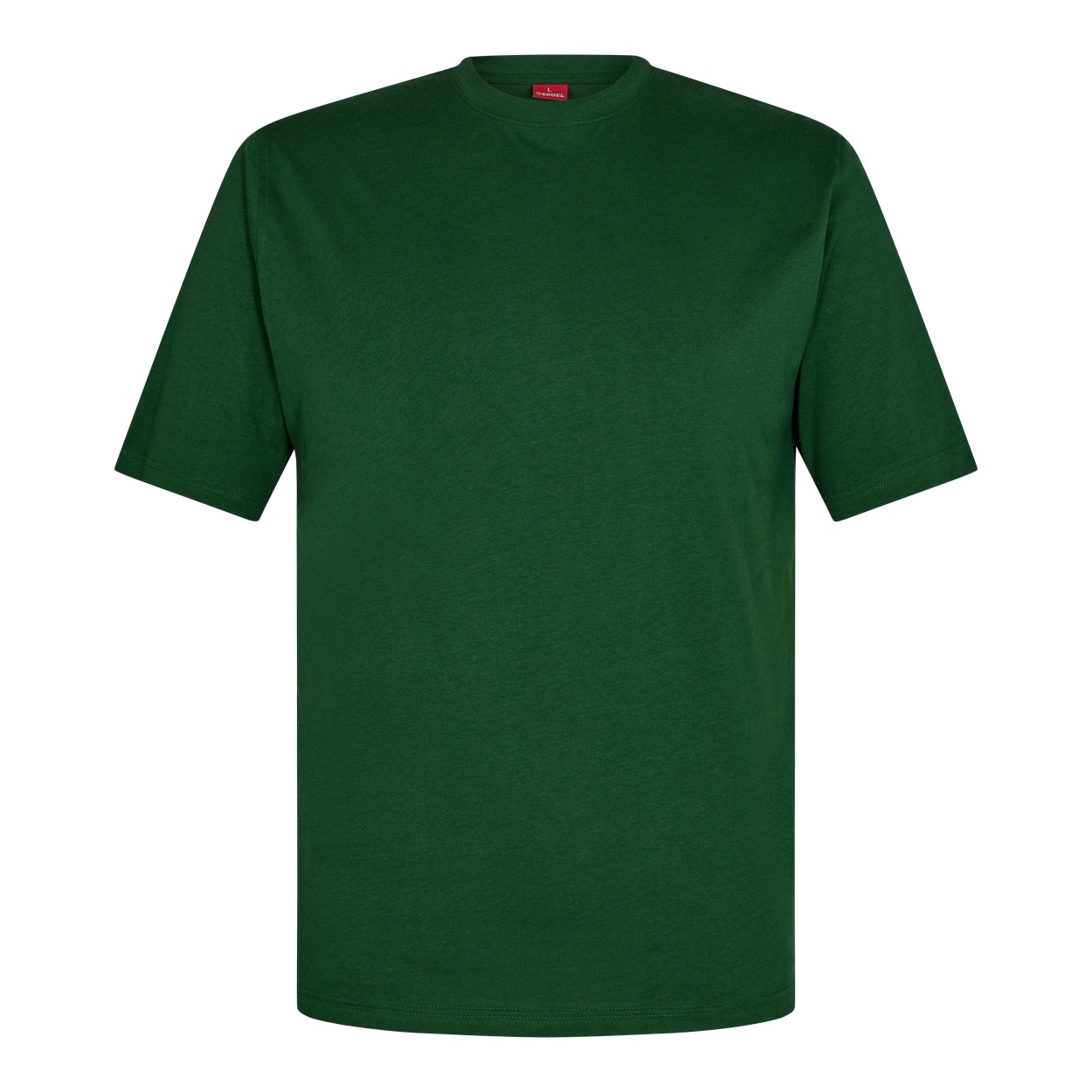 ENGEL Extend 9053-551 Baumwolle T-shirt in Grün – Vorderansicht