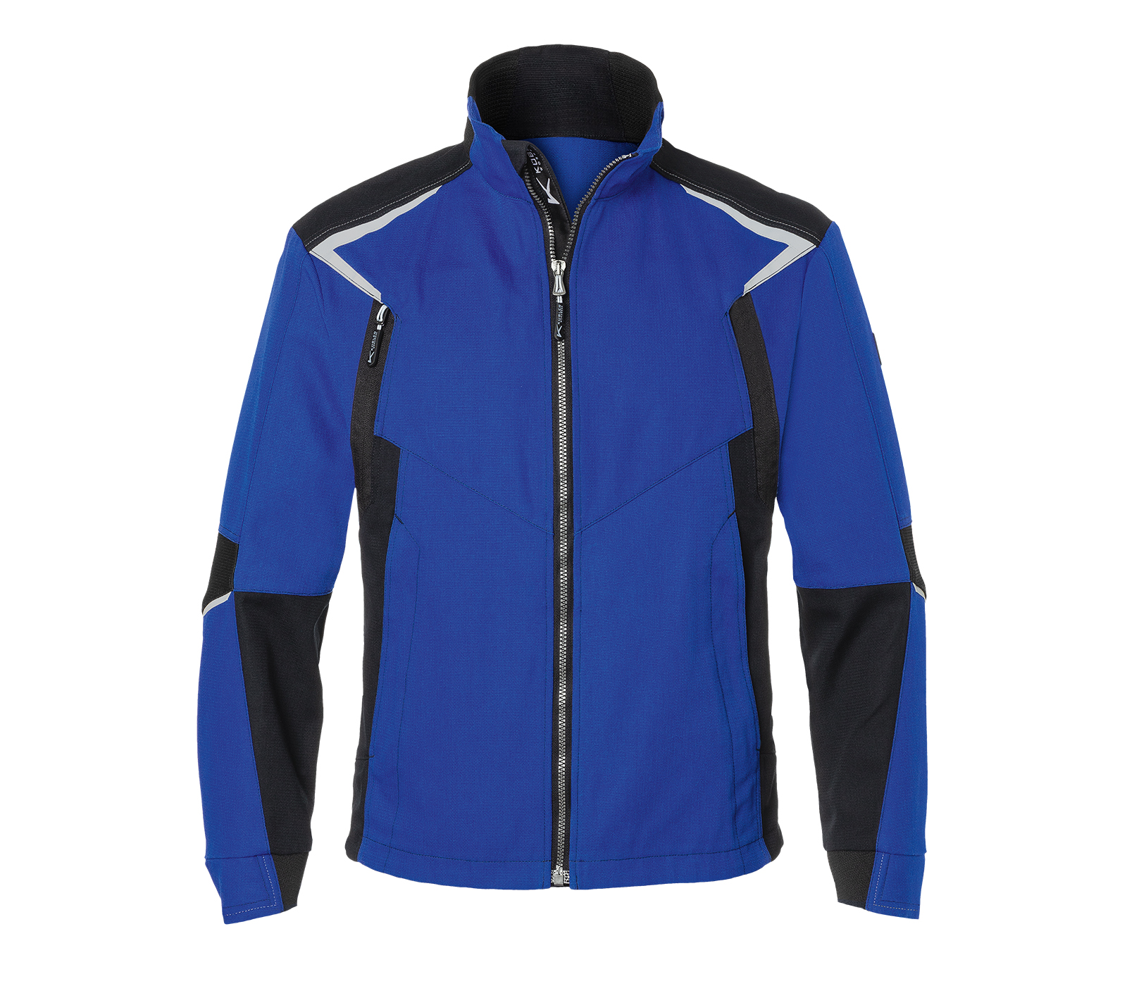 KÜBLER BODYFORCE Jacke in Kbl.blau/Schwarz – Vorderansicht