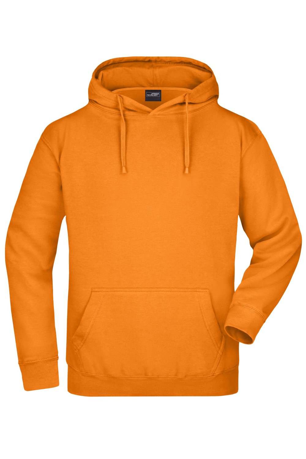 Daiber Hooded Sweat in Orange – Vorderansicht