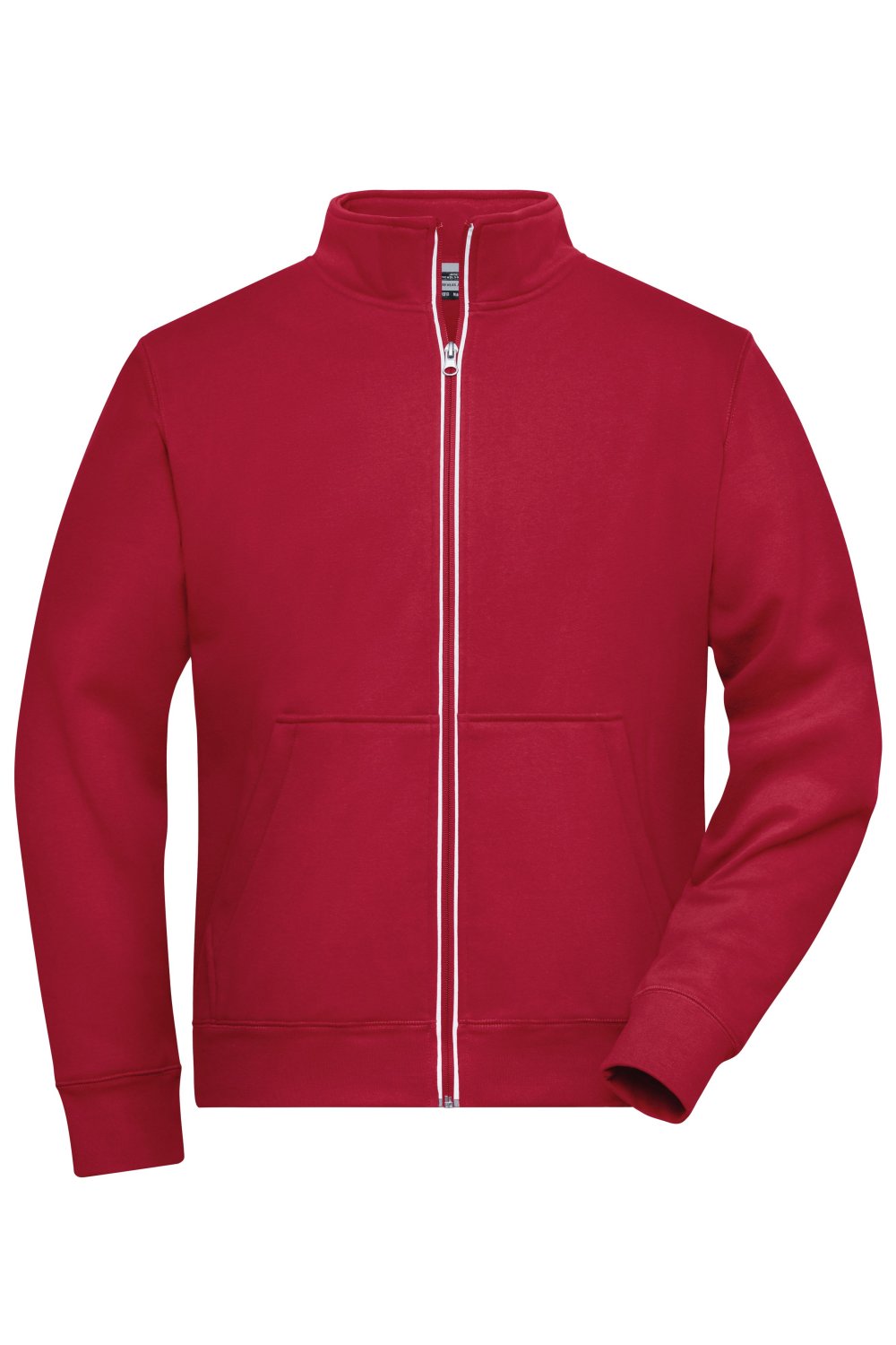 Daiber Doubleface Work Jacket - SOLID - in Red – Vorderansicht