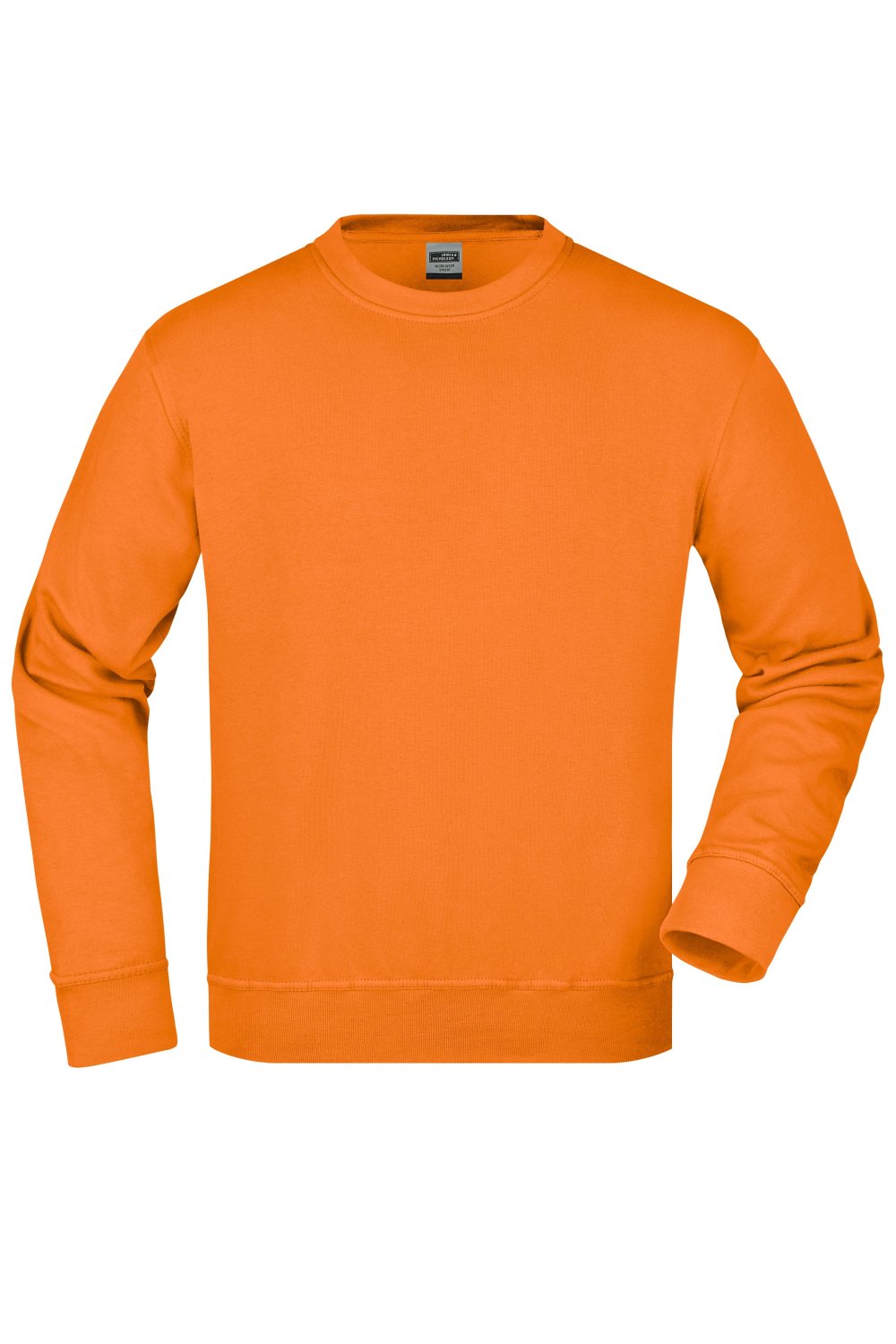 Daiber Workwear Sweatshirt in Orange – Vorderansicht