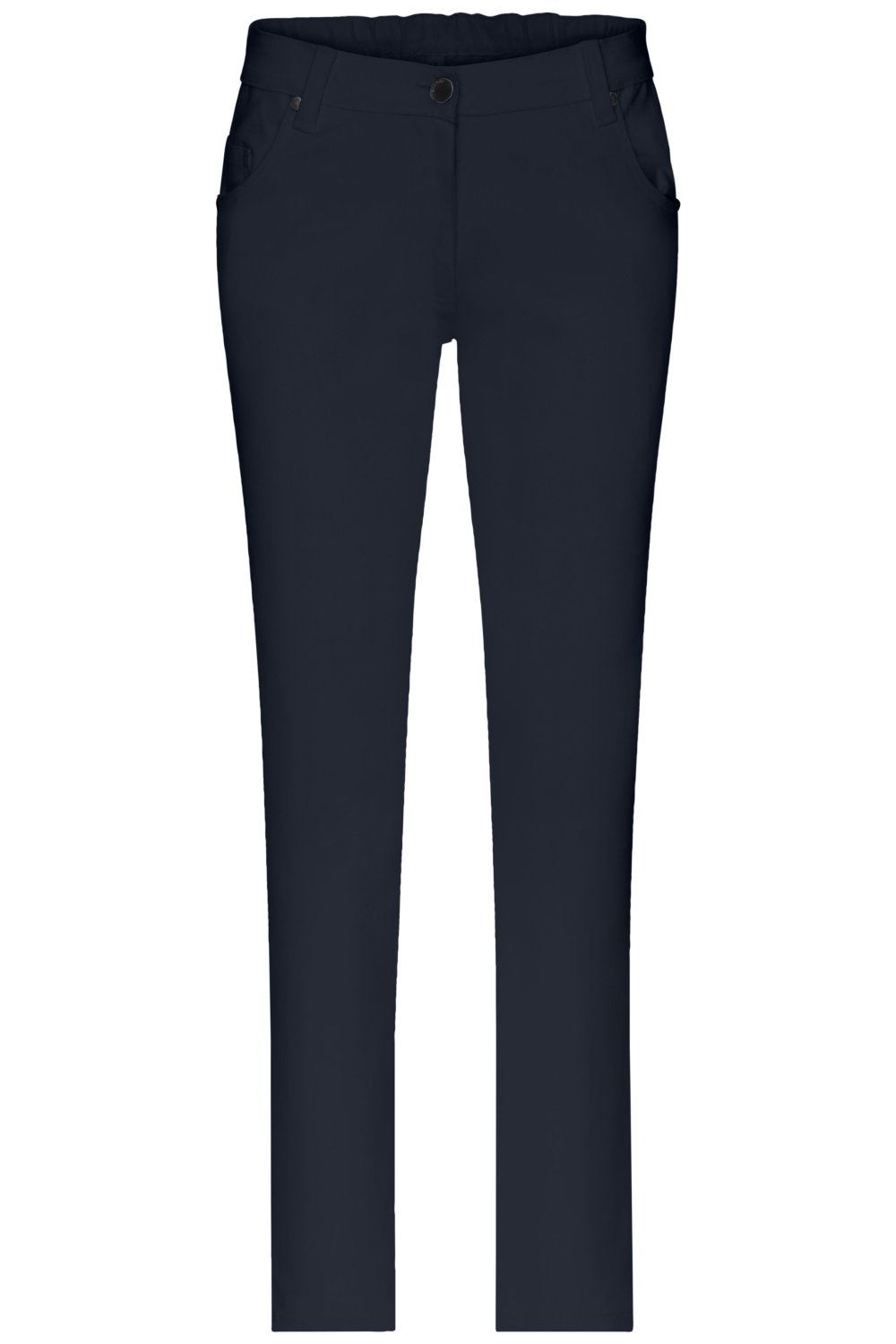Daiber Ladies' 5-Pocket-Stretch-Pants in Navy – Vorderansicht