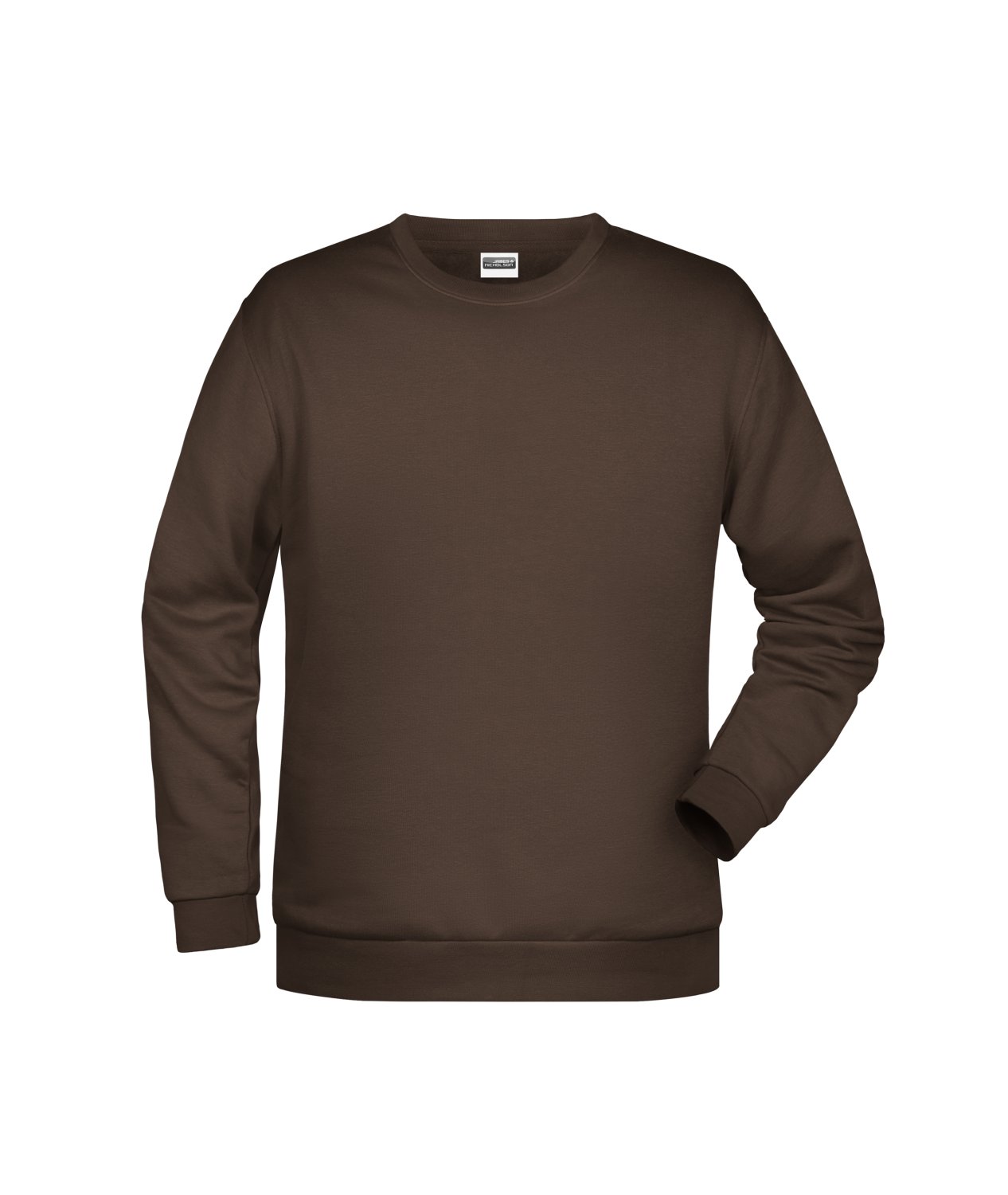 Daiber Men's Promo Sweat in Brown – Vorderansicht