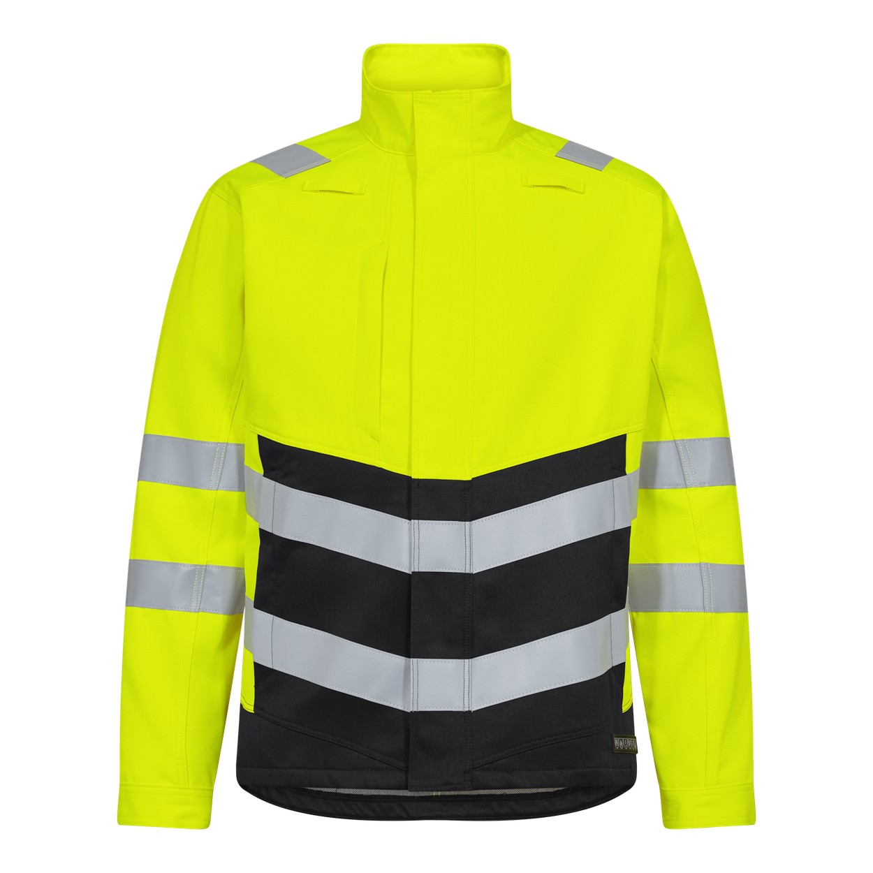 ENGEL Safety+ 1321-188 Arbeitsjacke in Gelb/Schwarz – Vorderansicht