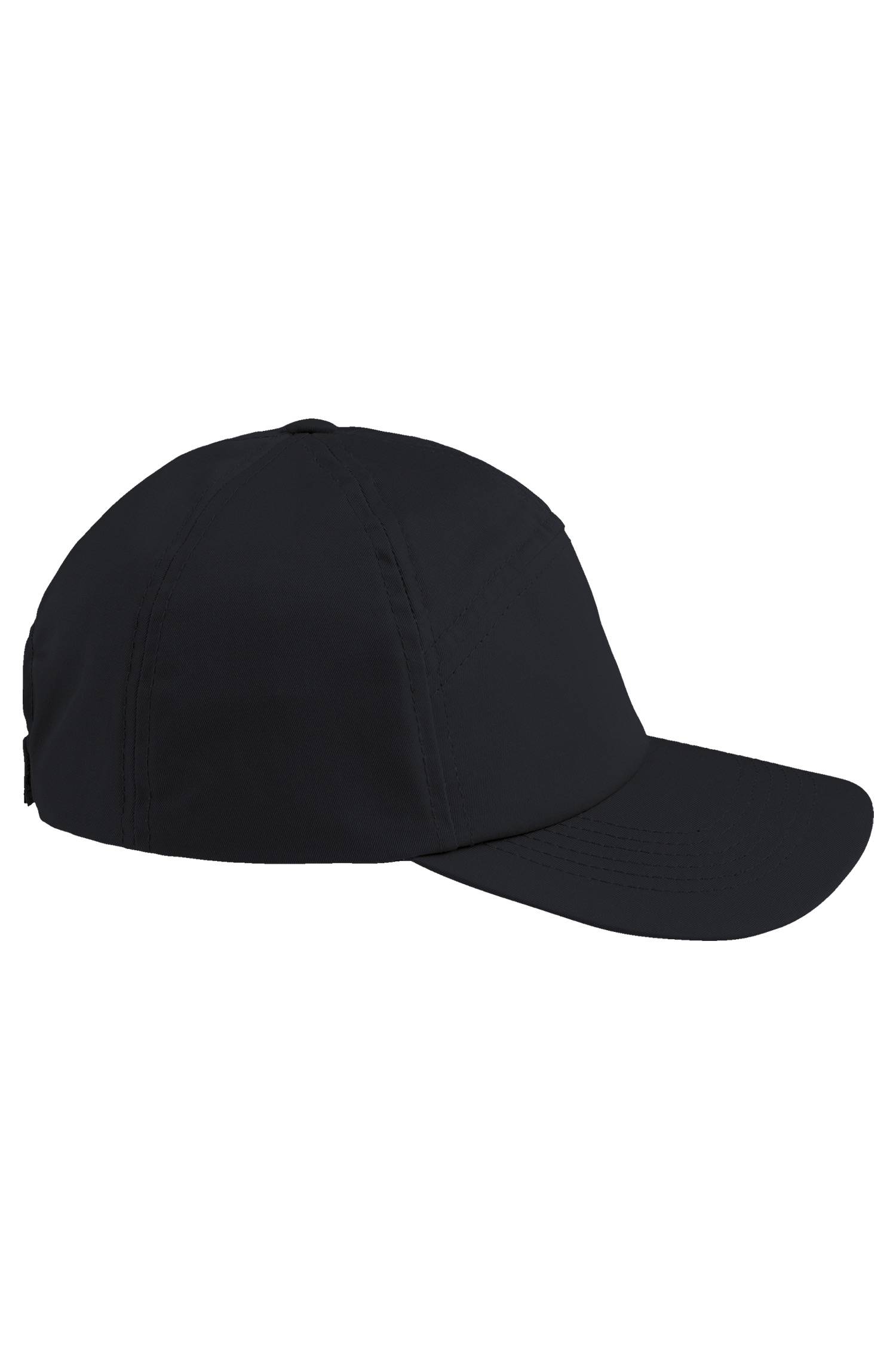 Greiff Base Cap in Schwarz – Vorderansicht