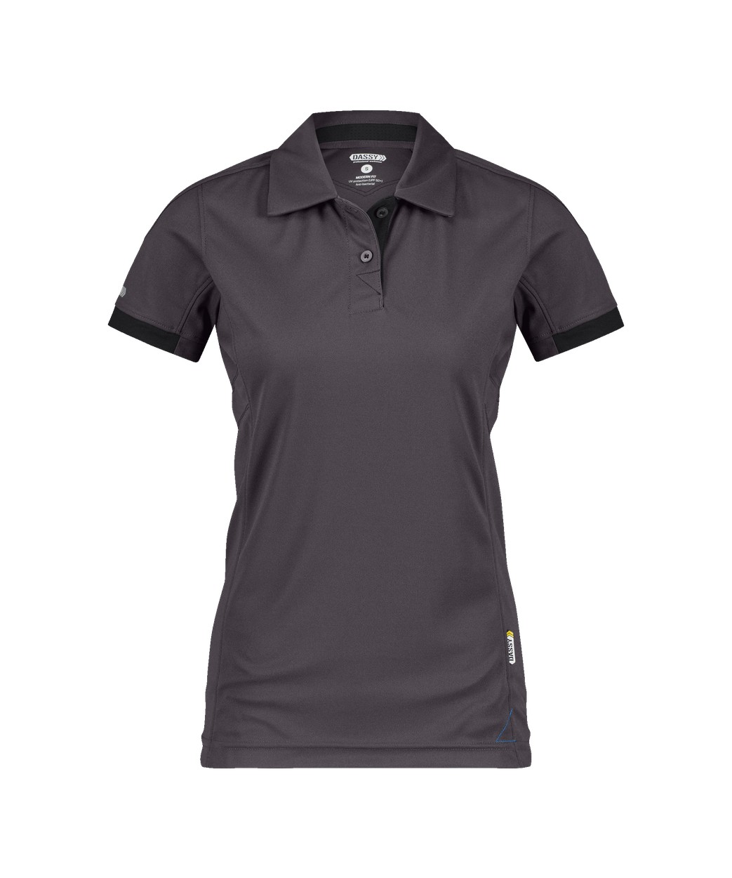 DASSY® Traxion Women in Anthrazitgrau/Schwarz – Vorderansicht