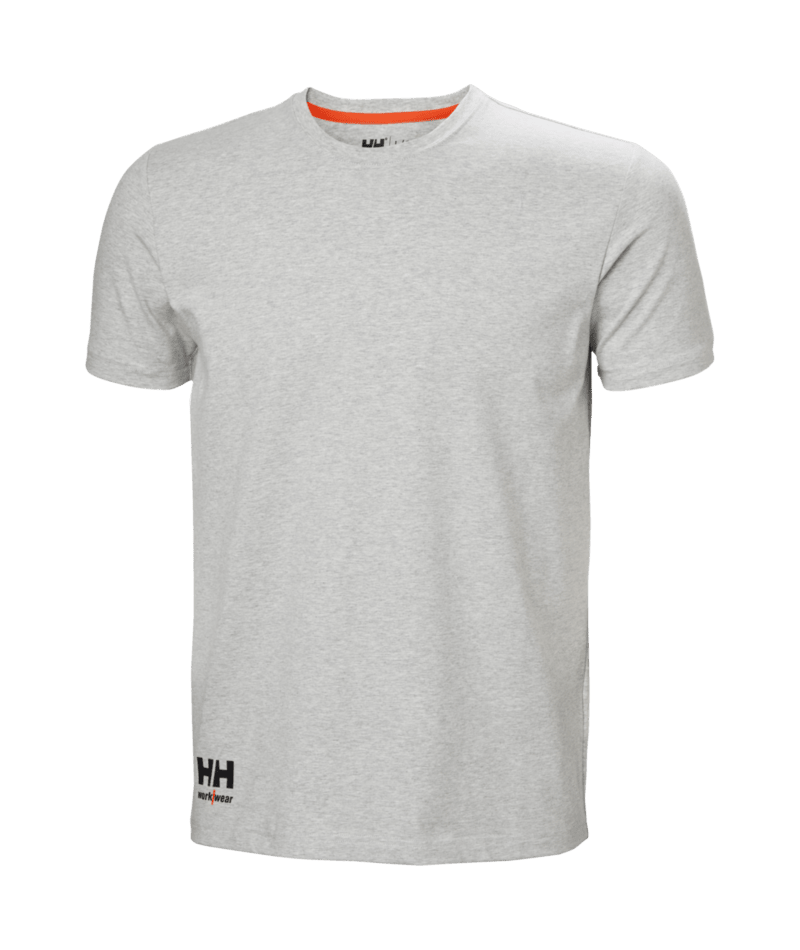Helly Hansen Workwear EVO T-SHIRT in Grau Meliert – Vorderansicht