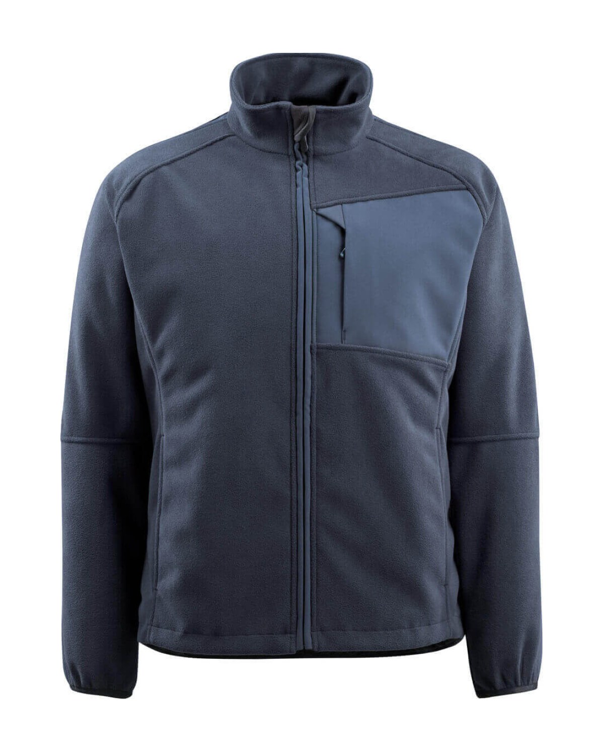MASCOT Marburg Fleecejacke in Schwarzblau – Vorderansicht