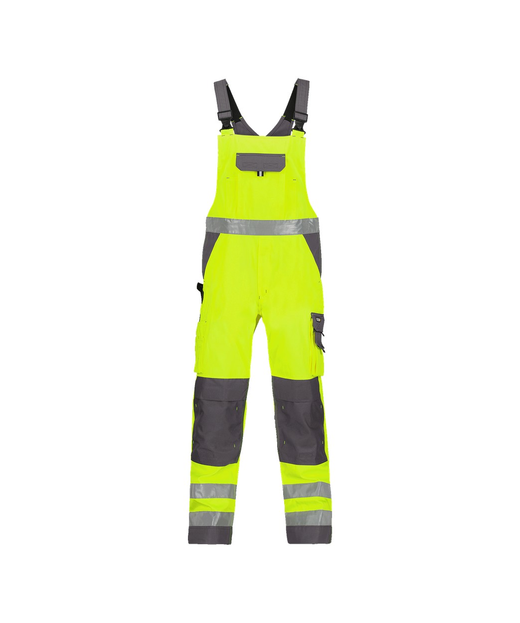 DASSY® Toulouse in Neongelb/Zementgrau – Vorderansicht