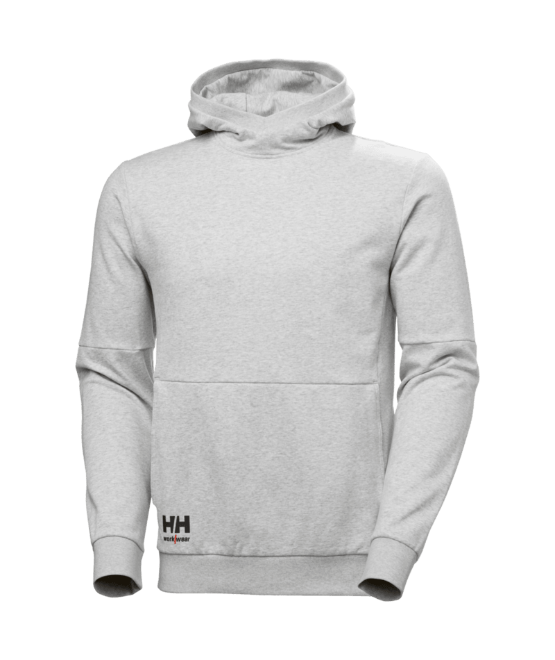Helly Hansen Workwear EVO HOODIE in Grau Meliert – Vorderansicht