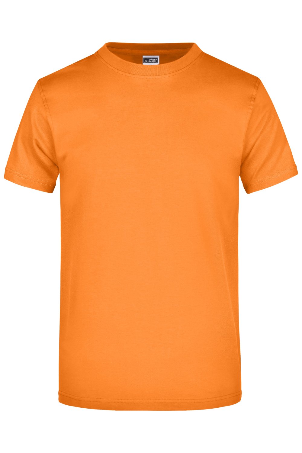 Daiber Round-T Heavy (180g/m²) in Orange – Vorderansicht