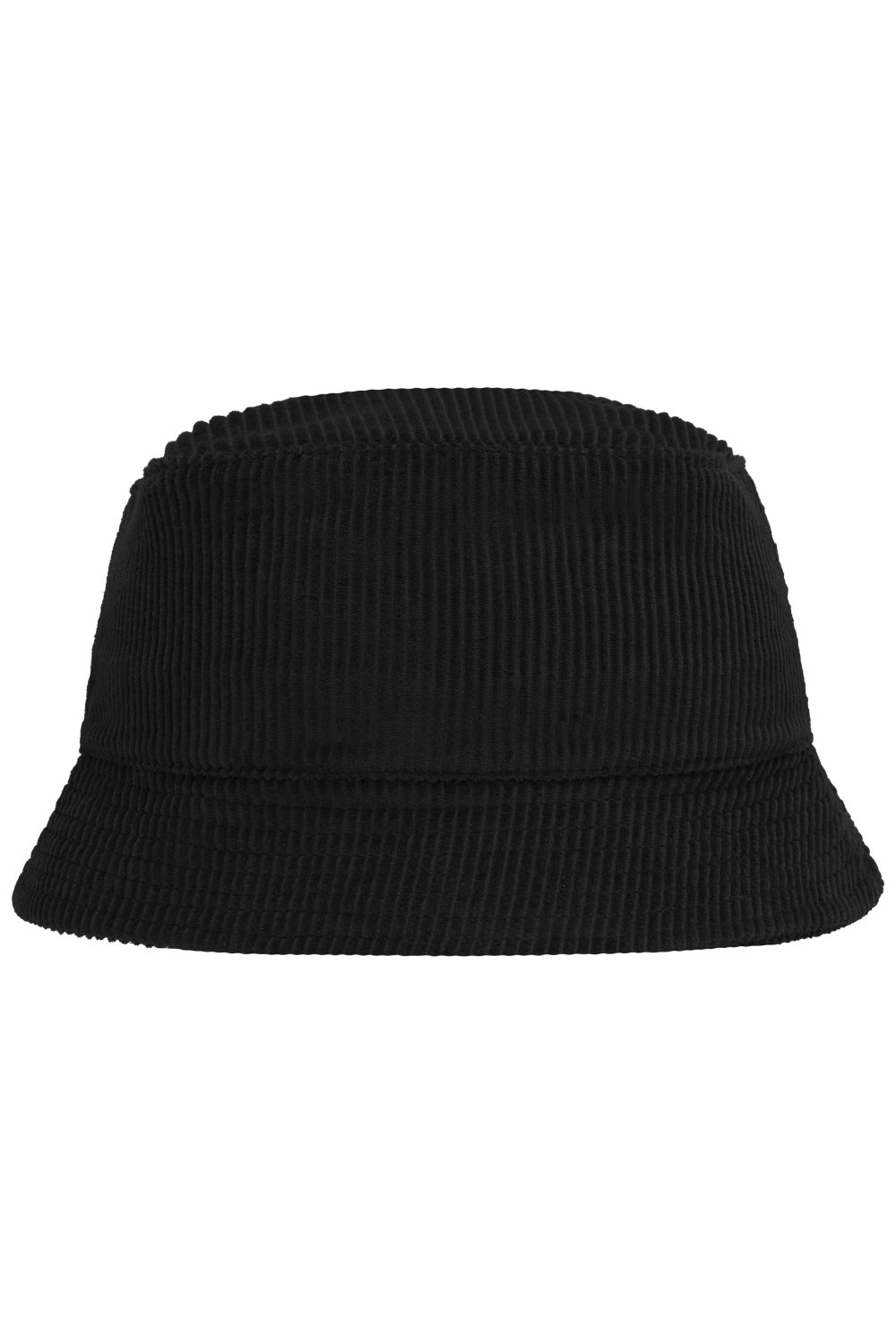Daiber Corduroy Fisherman Hat Organic Cotton in Black – Vorderansicht
