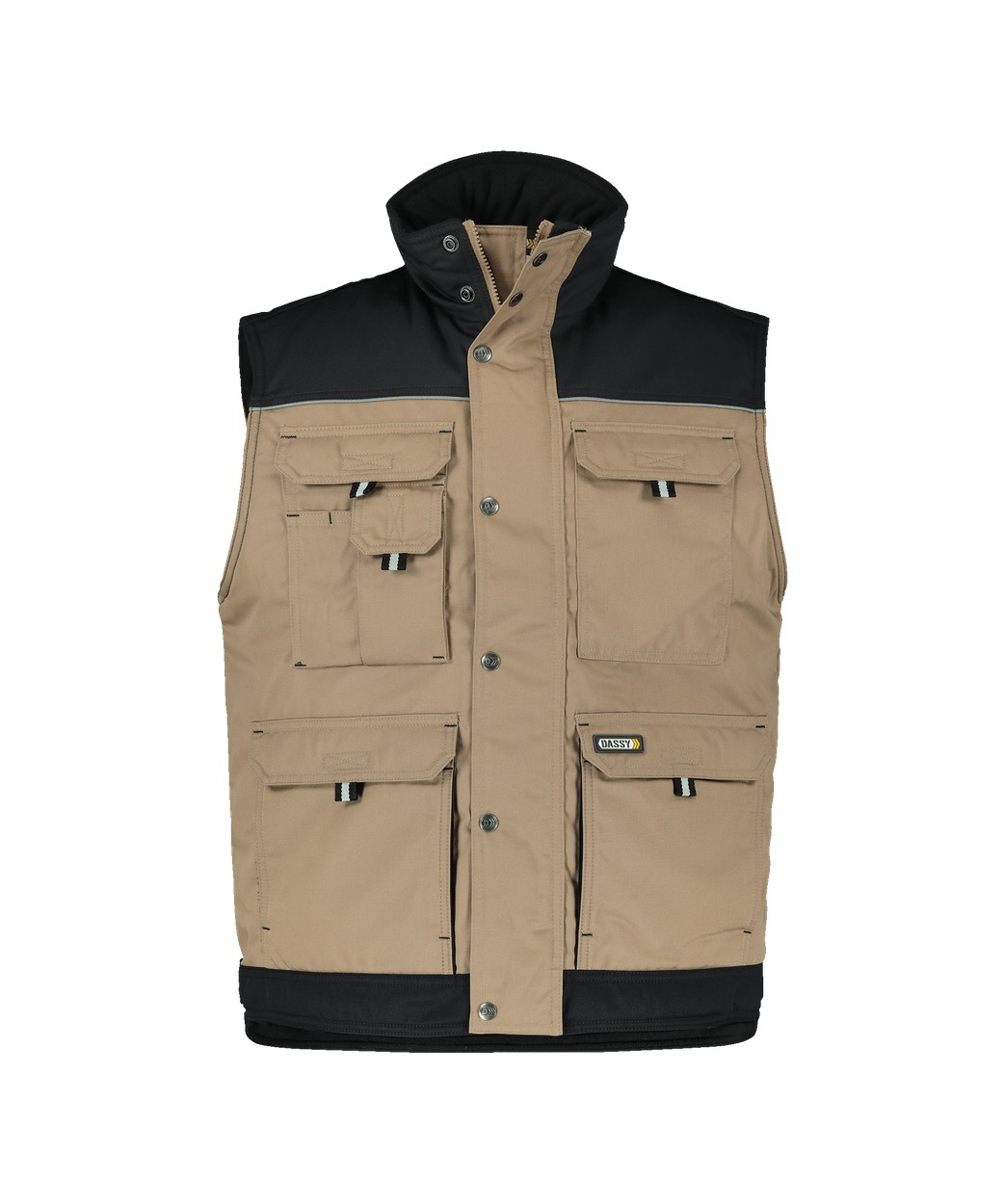 DASSY® Hulst in Khaki/Schwarz – Vorderansicht