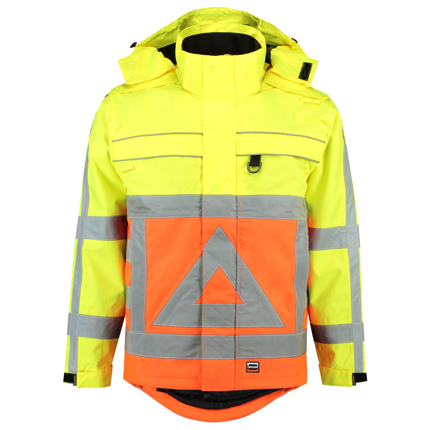 TRICORP Parka Verkehrsregler in Orange-Yellow – Vorderansicht