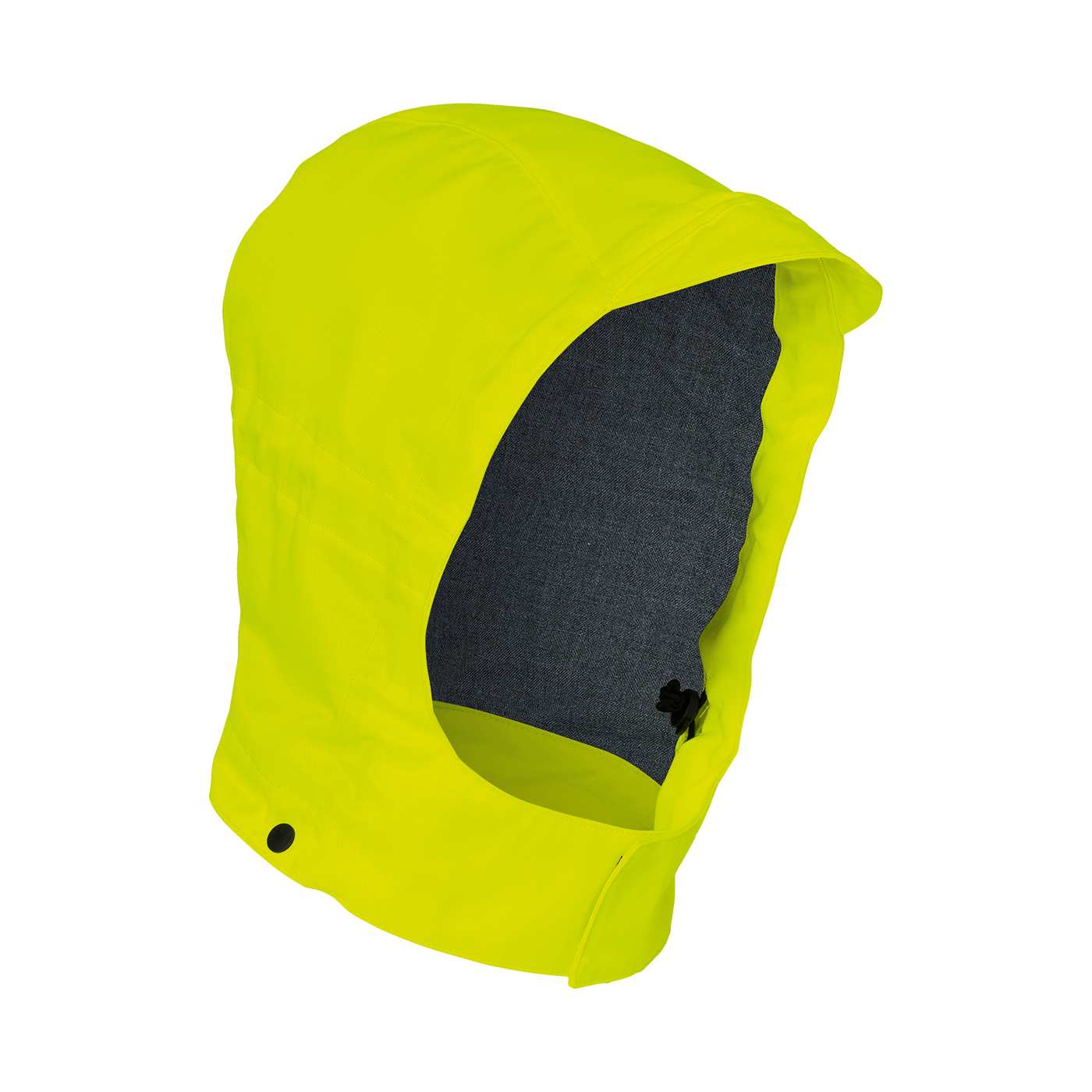 KÜBLER PROTECTIQ HIGH VIS Kapuze Damen in Warngelb – Vorderansicht