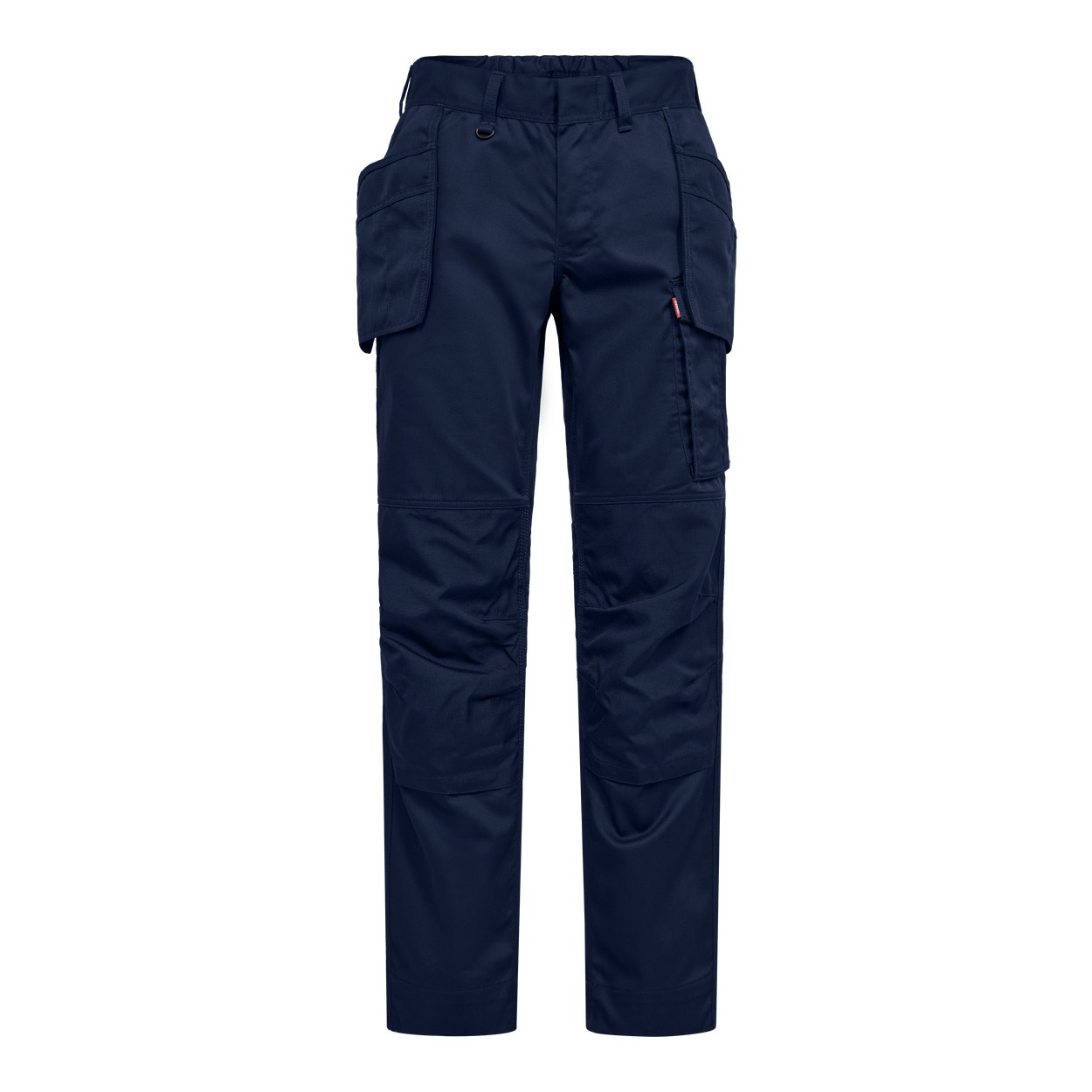 ENGEL Extend 2873-323 Arbeitshose mit Holstertaschen in Blue Ink – Vorderansicht