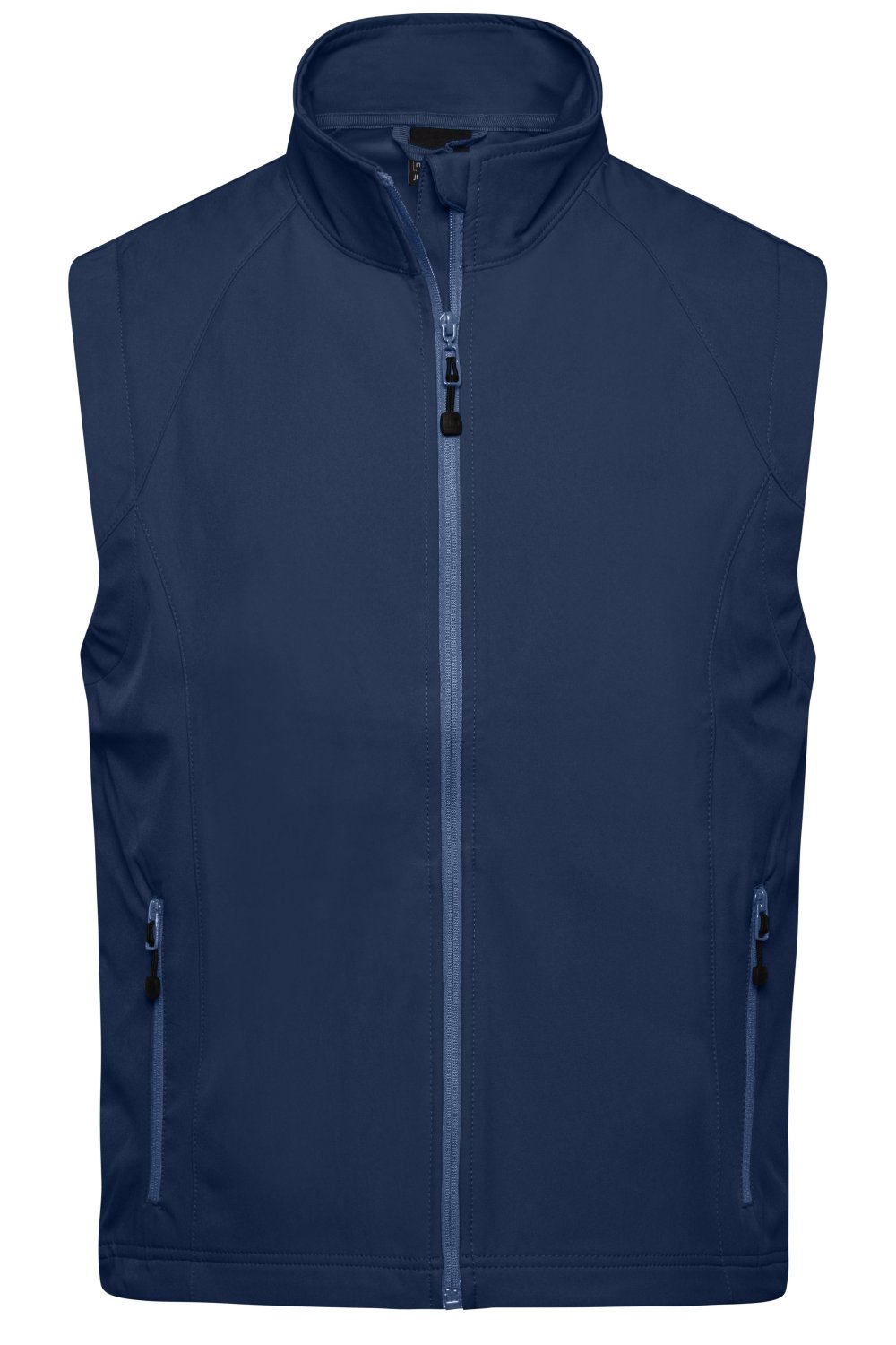 Daiber Men's Softshell Vest in Navy – Vorderansicht