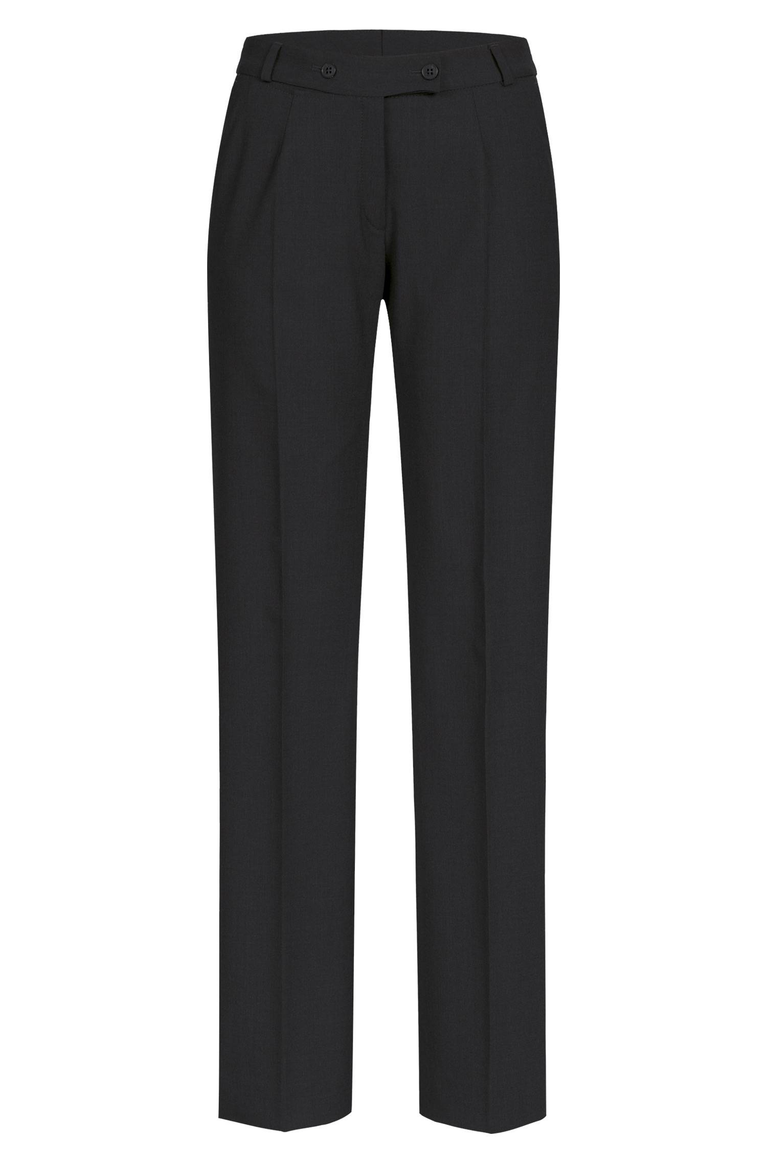 Greiff Damen-Hose RF Premium in Schwarz – Vorderansicht