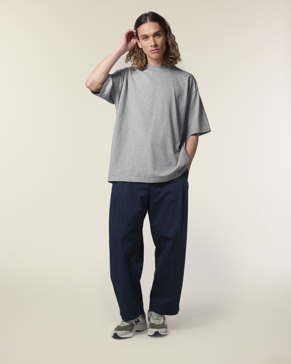 Stanley Stella Blaster 2.0 in Heather Grey – Modellansicht