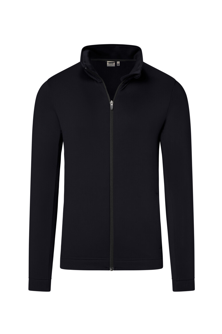 HAKRO 874 Tecjacke ECO in Schwarz – Vorderansicht