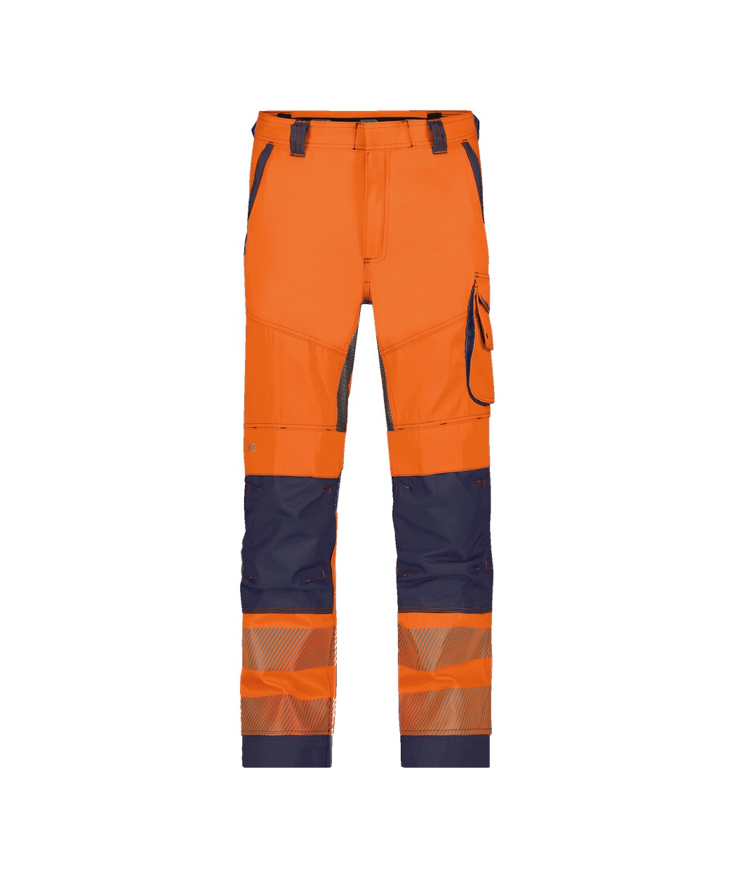 DASSY® Odessa in Neonorange/Dunkelblau – Vorderansicht