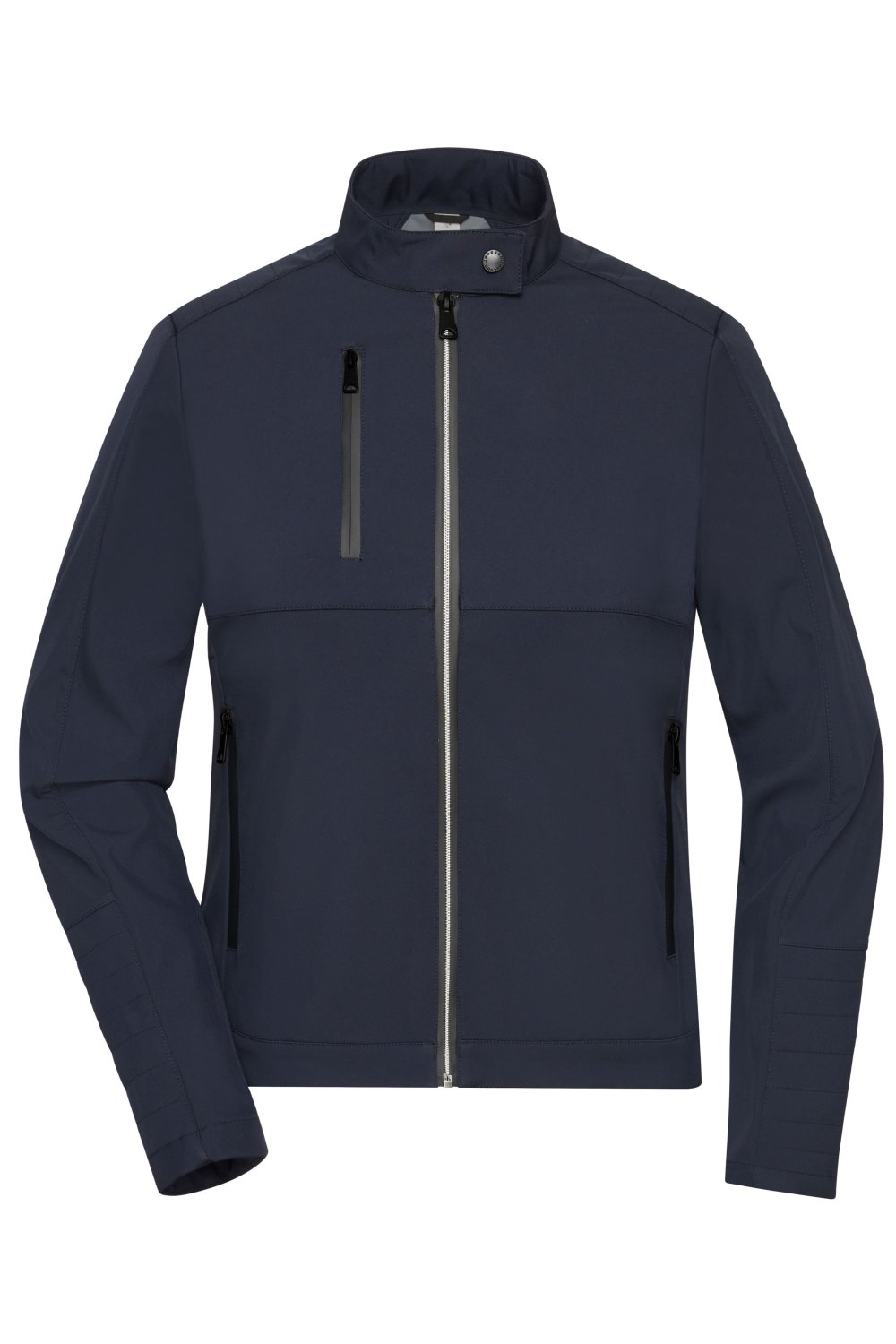 Daiber Ladies' Softshell Jacket in Navy – Vorderansicht