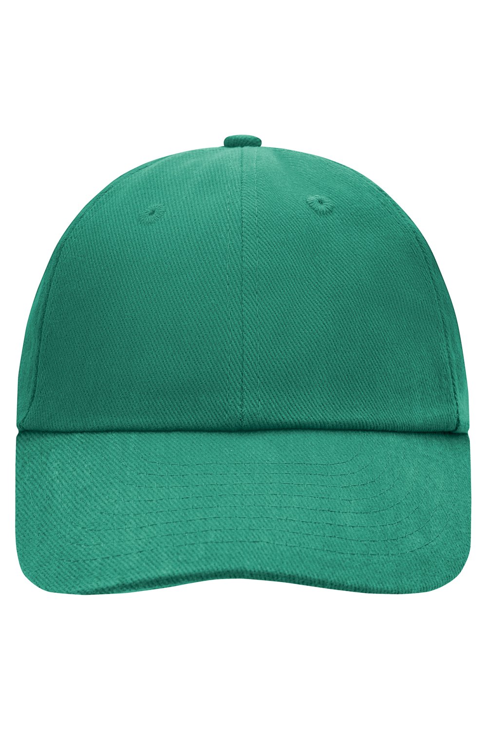 Daiber 6 Panel Raver Cap in Green – Vorderansicht