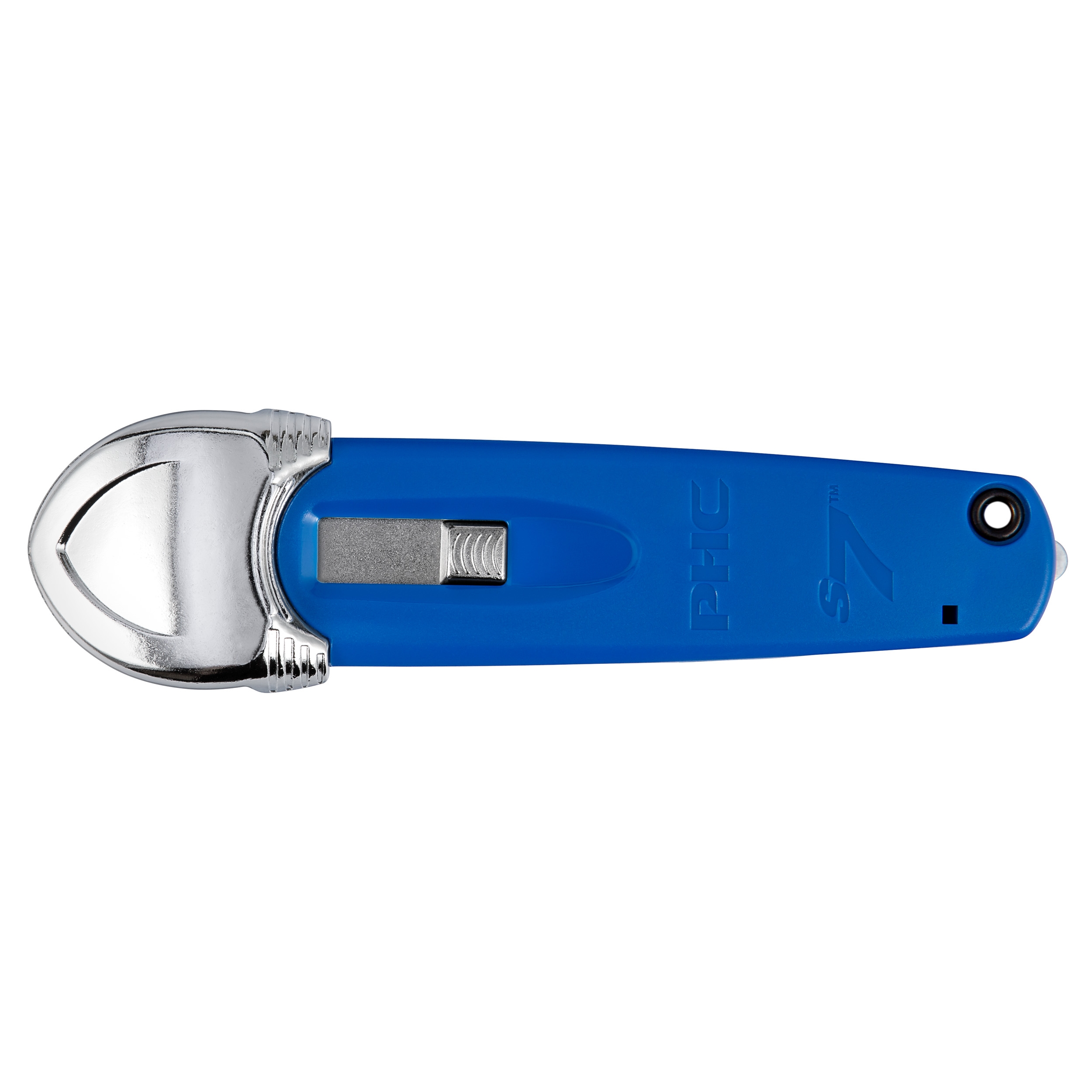 SPG® Pacific Handy Cutter® Sicherheitsmesser S7 in Blau – Vorderansicht