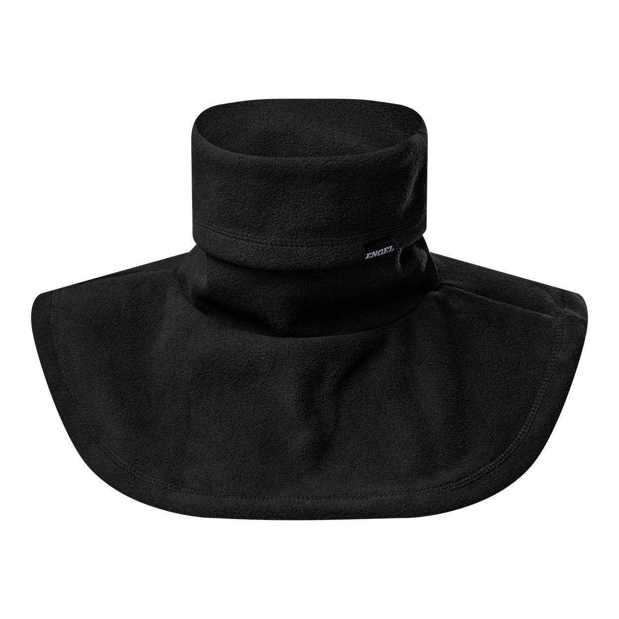 ENGEL Halswärmer 9097-2 aus weichem Fleece in Schwarz – Vorderansicht