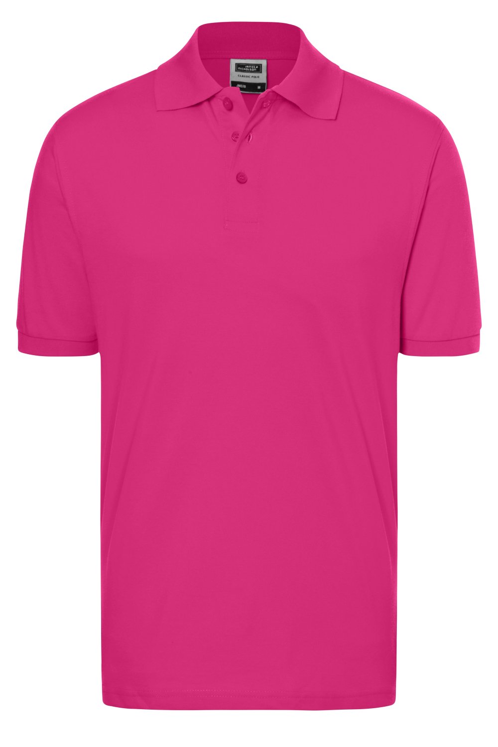 Daiber Classic Polo in Pink – Vorderansicht