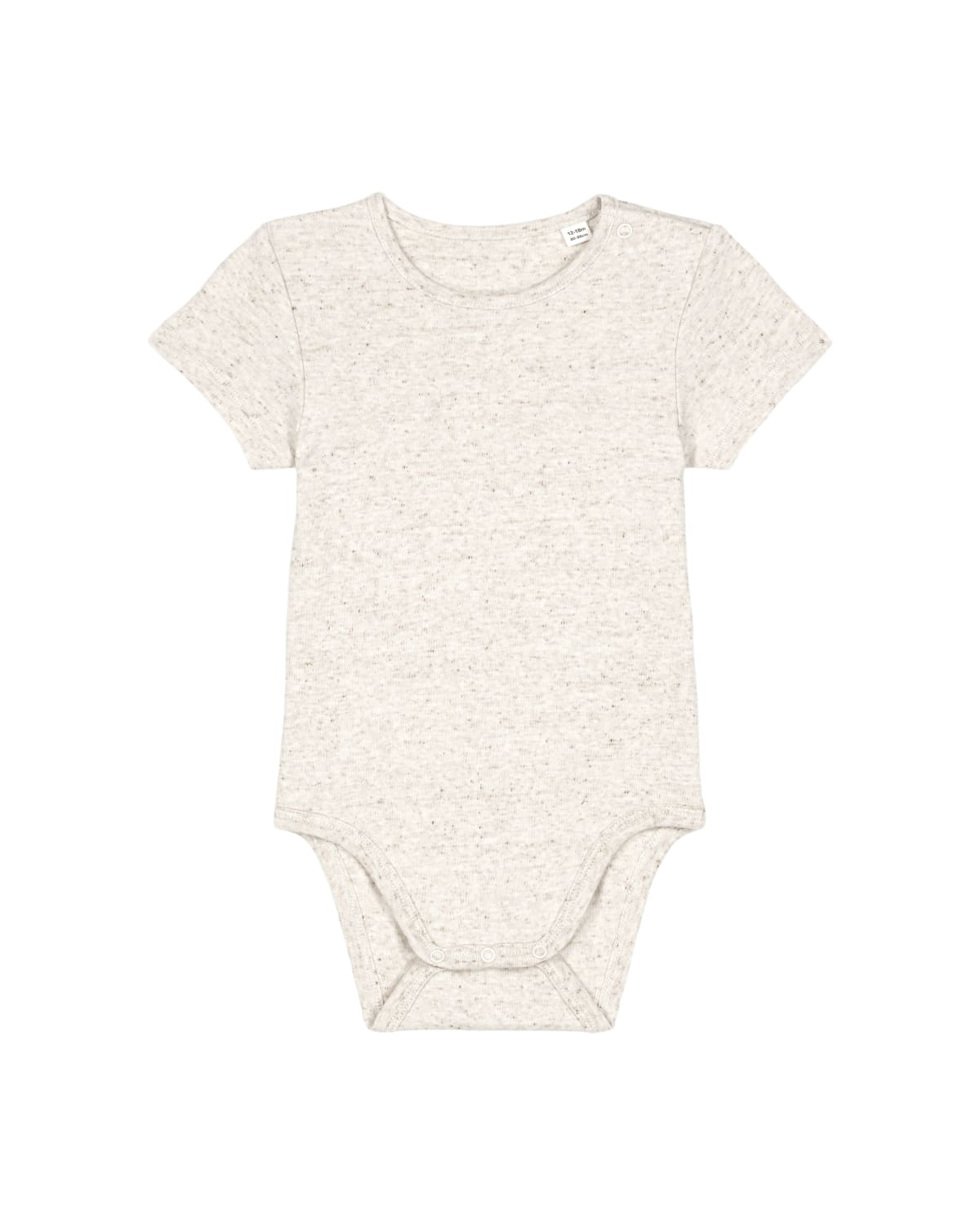 Stanley Stella Baby Body in Eco-Heather – Vorderansicht