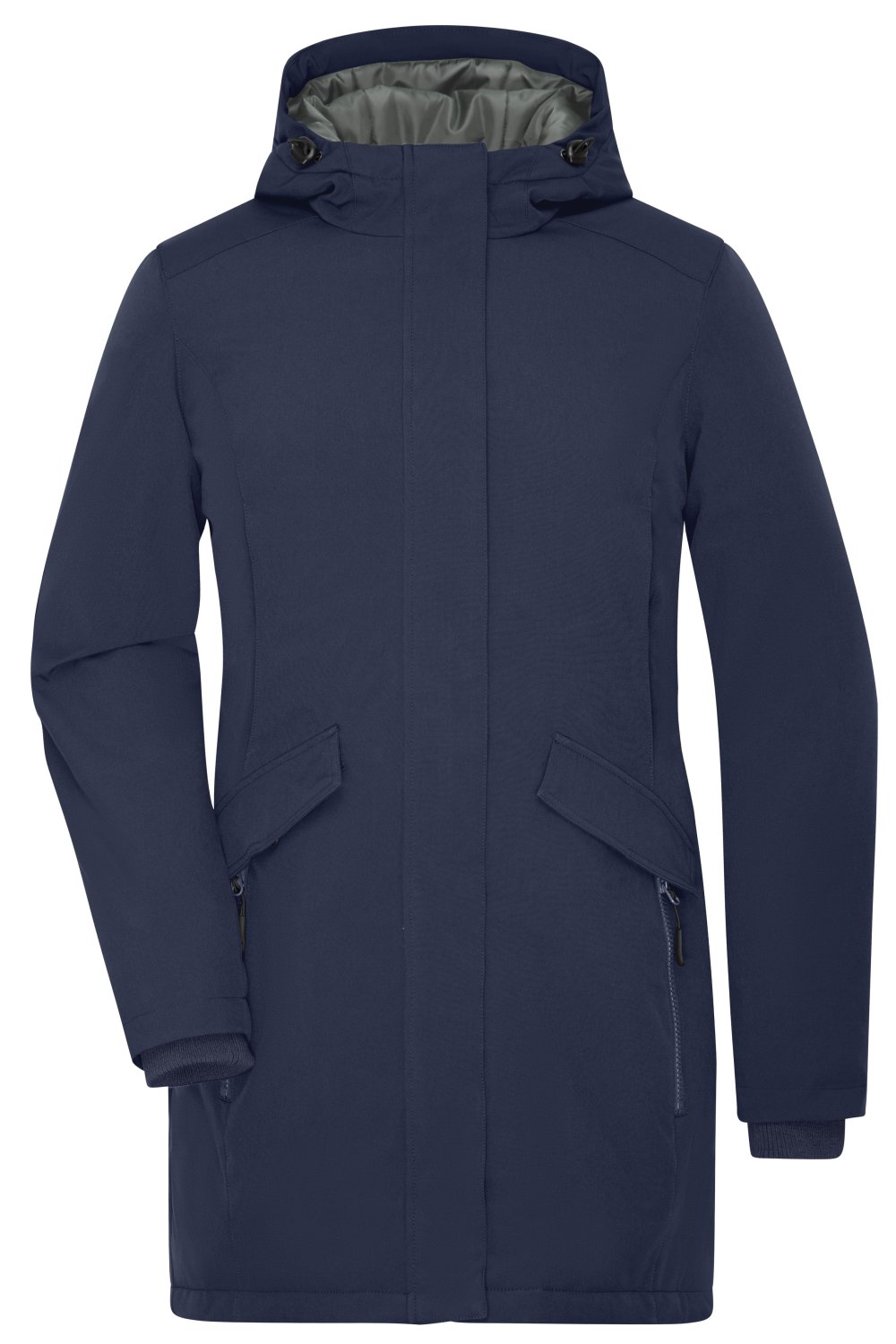 Daiber Ladies' Business Parka in Navy – Vorderansicht