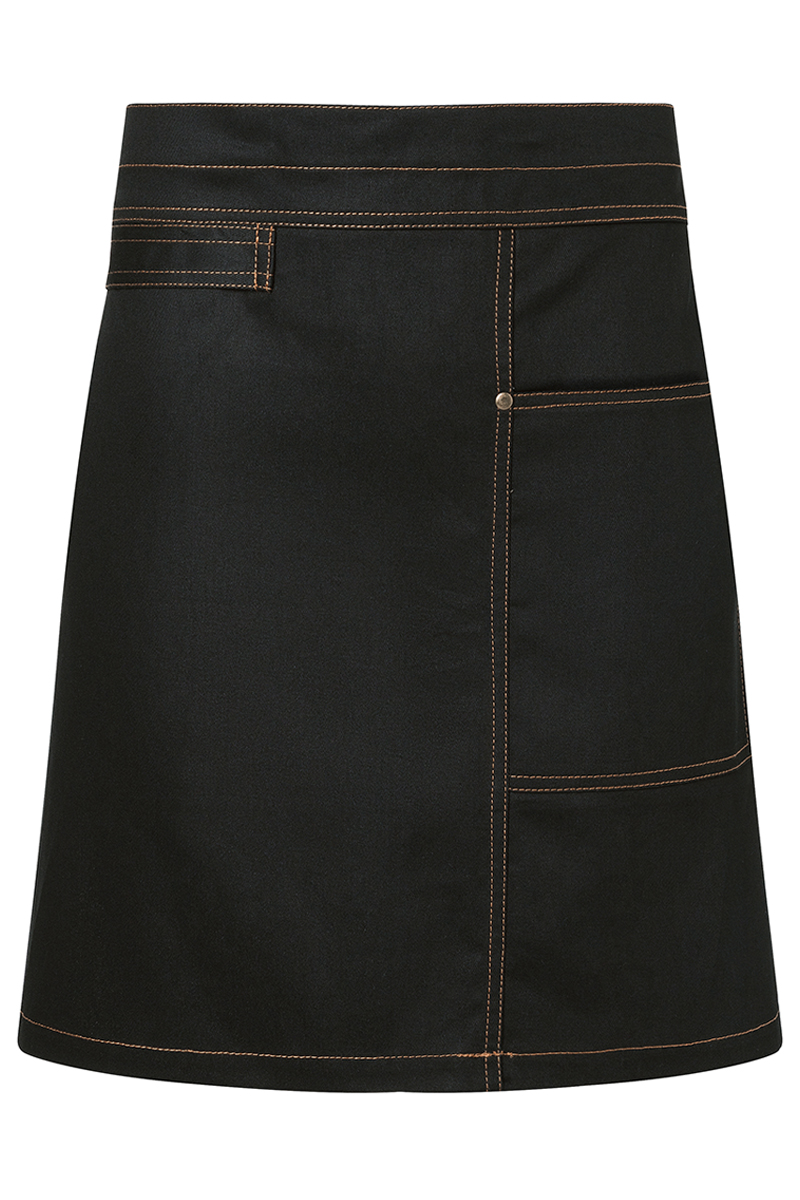 Karlowsky Vorbinder Urban Casual-Style in Schwarz – Vorderansicht