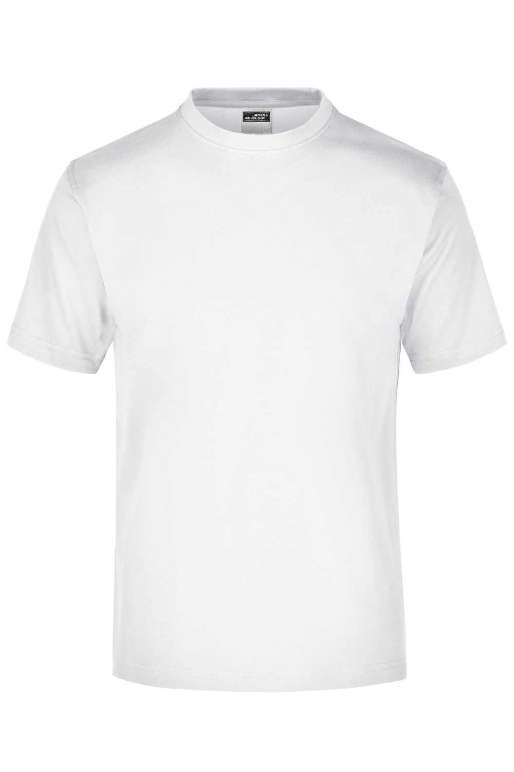 Daiber Round-T Medium (150g/m²) in White – Vorderansicht