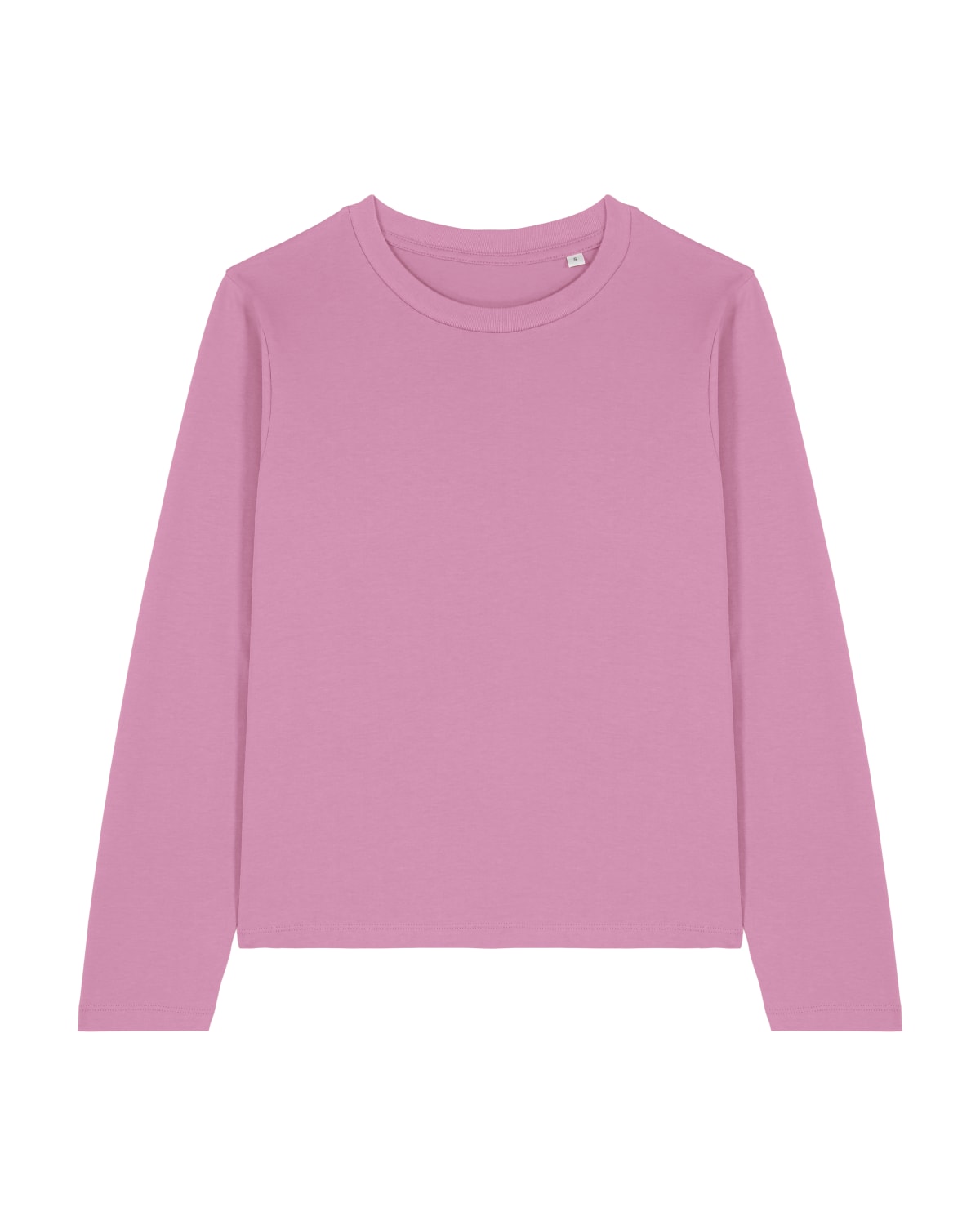 Stanley Stella Stella Muser Long Sleeve in Bubble Pink – Vorderansicht