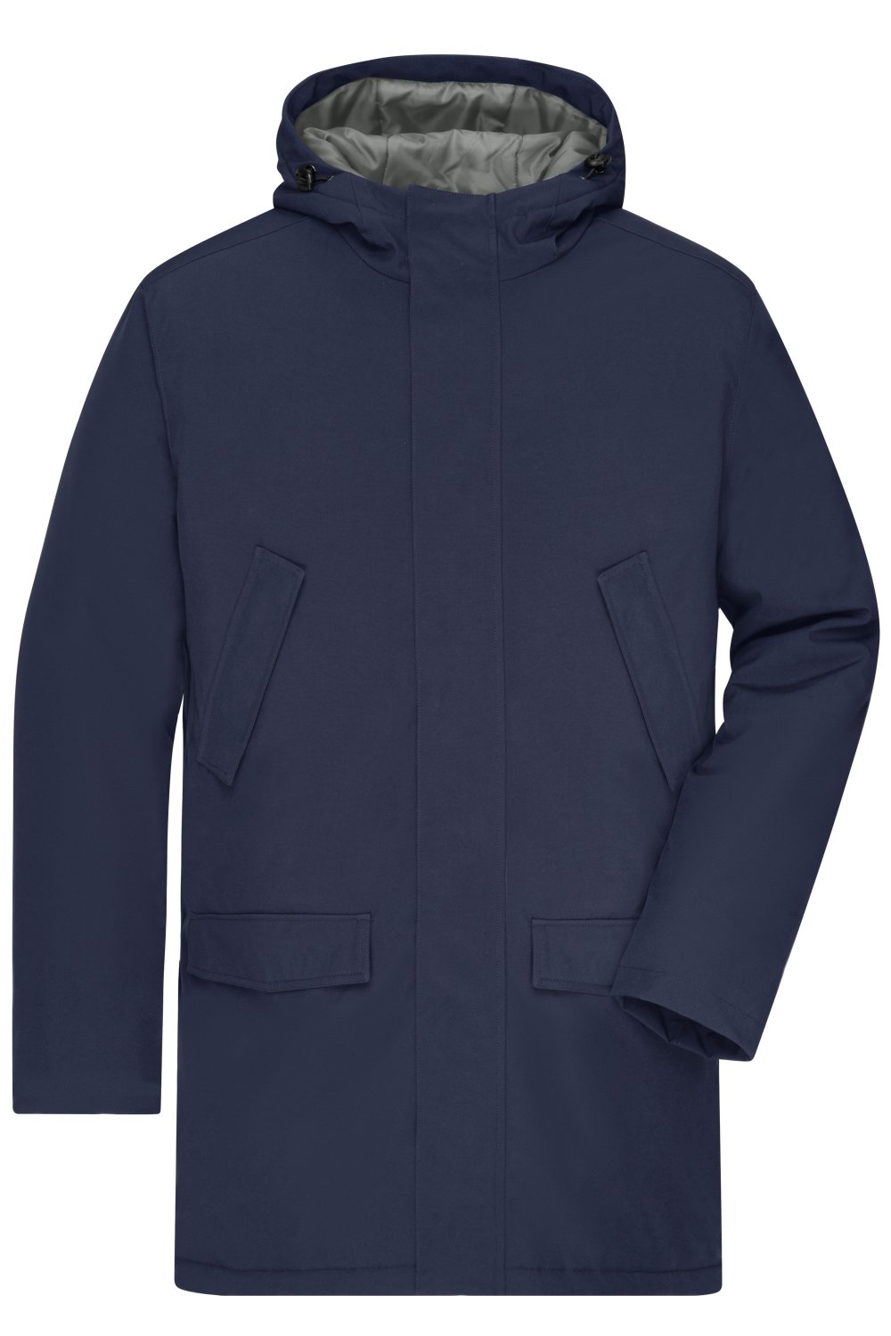 Daiber Men's Business Parka in Navy – Vorderansicht