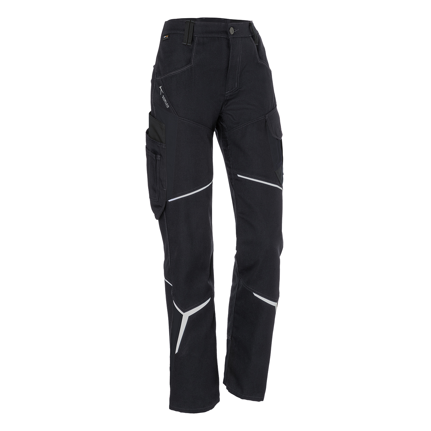 KÜBLER BODYFORCE Damenhose in Schwarz – Vorderansicht