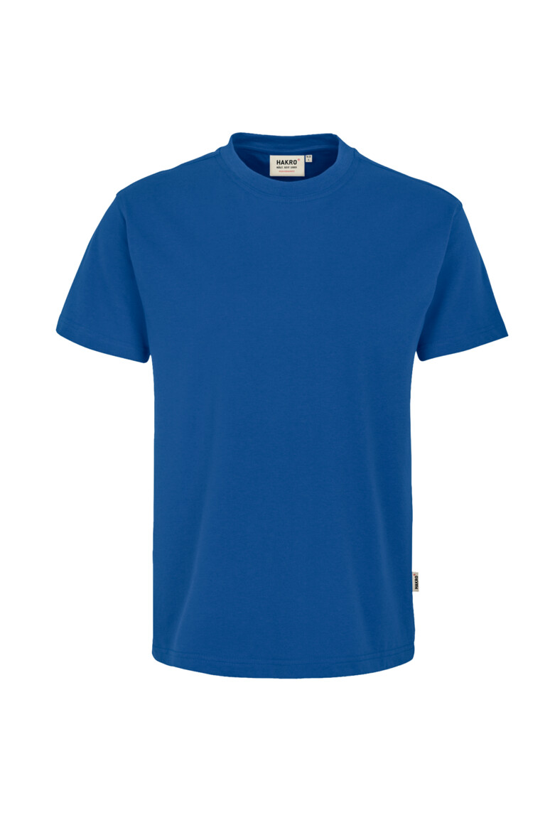 HAKRO 281 T-Shirt MIKRALINAR® in Royalblau – Vorderansicht