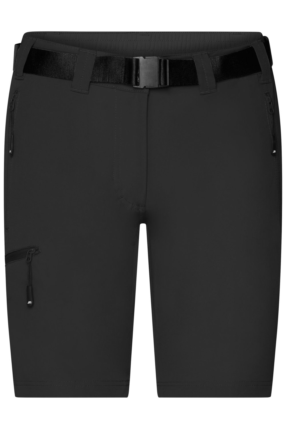 Daiber Ladies' Trekking Shorts in Black – Vorderansicht