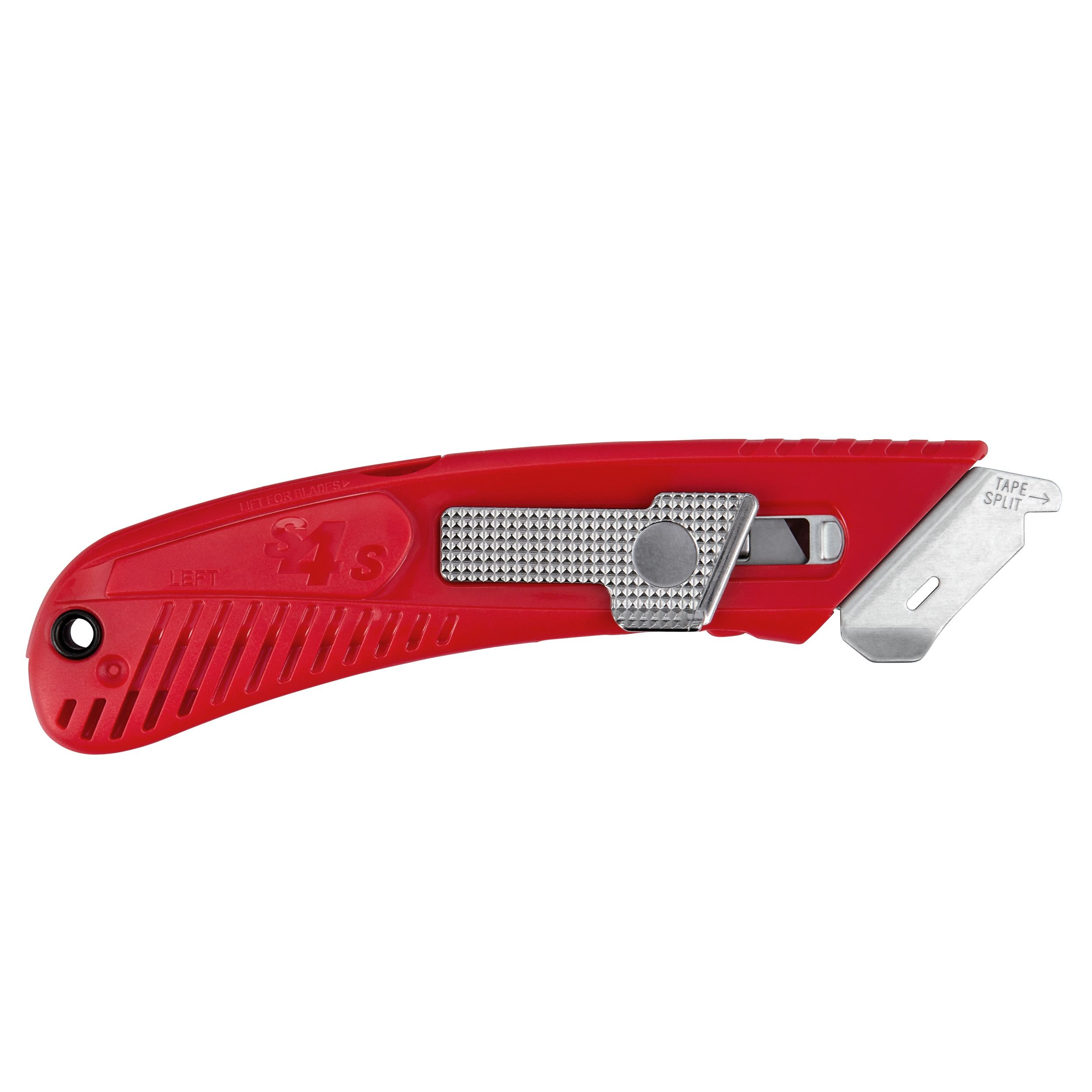 SPG® Pacific Handy Cutter® Sicherheitsmesser S4SL in Rot – Vorderansicht