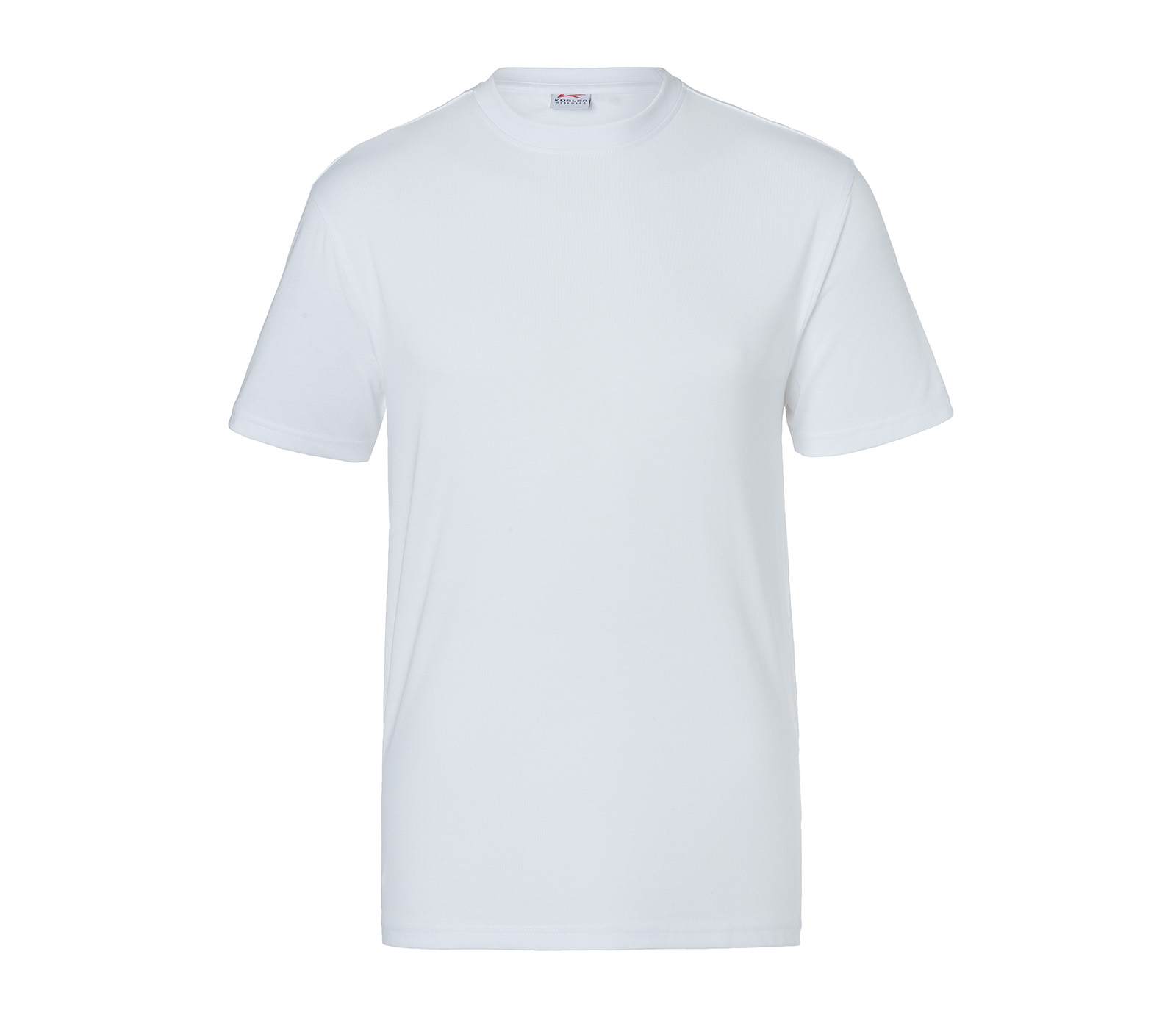 KÜBLER SHIRTS T-Shirt in Weiß – Vorderansicht