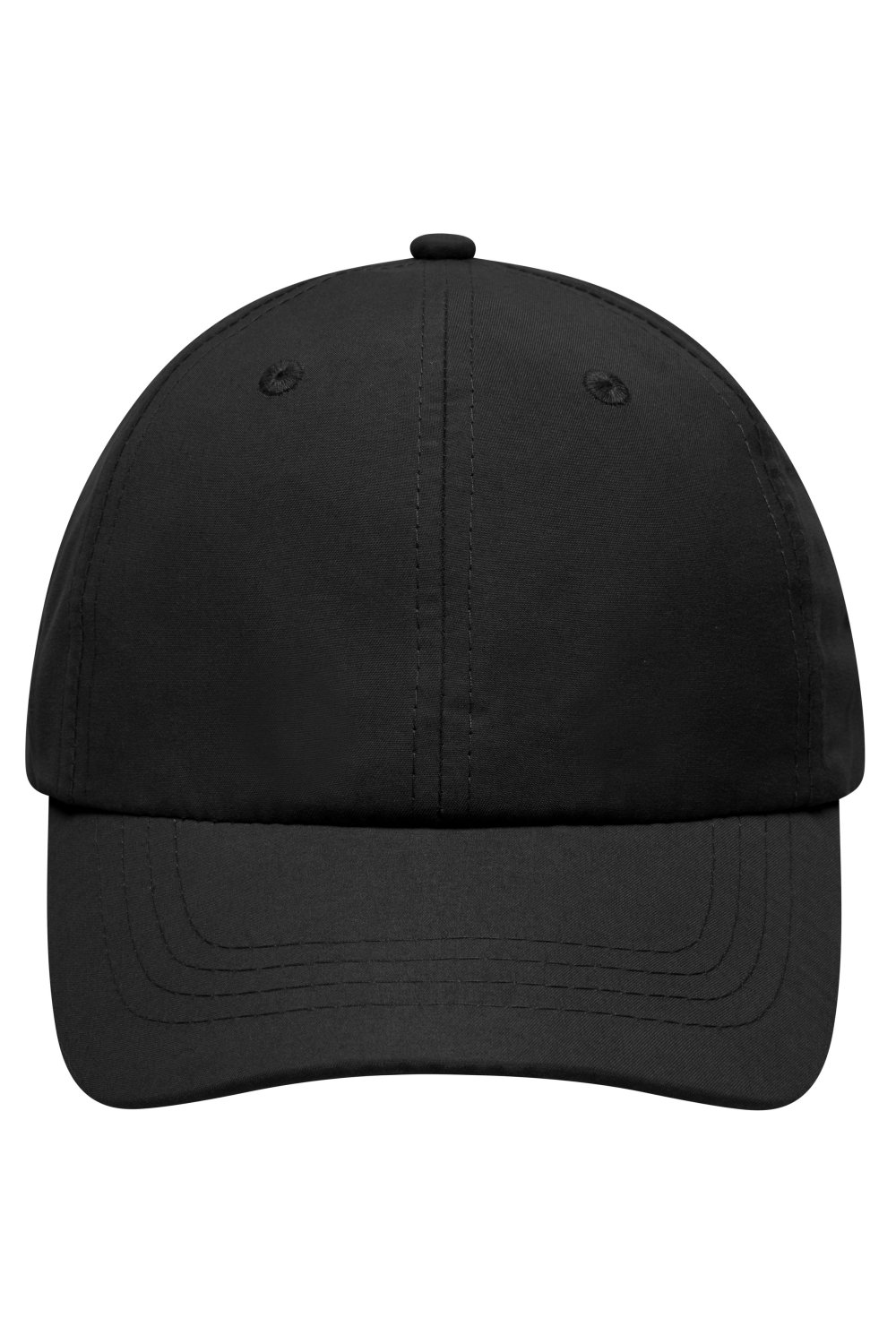 Daiber Laser Cut Cap in Black – Vorderansicht