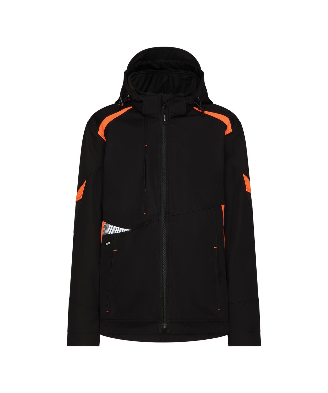DASSY® Kalama Women in Schwarz/Fluo Orange – Vorderansicht
