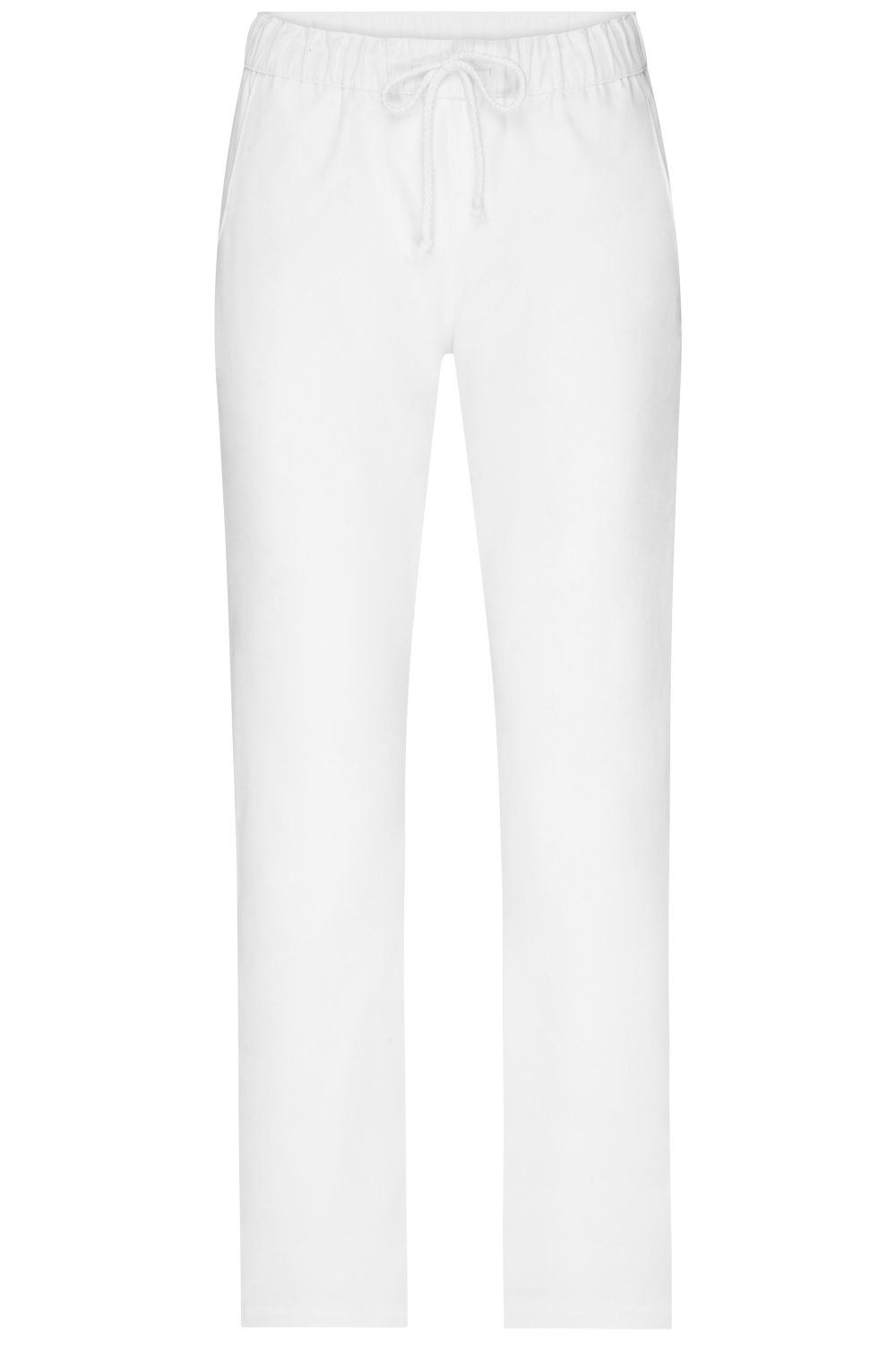 Daiber Ladies' Comfort-Pants in White – Vorderansicht