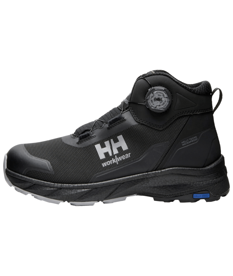 Helly Hansen Workwear MAGNI TRX MID BOA O6 in Schwarz/Grau – Vorderansicht