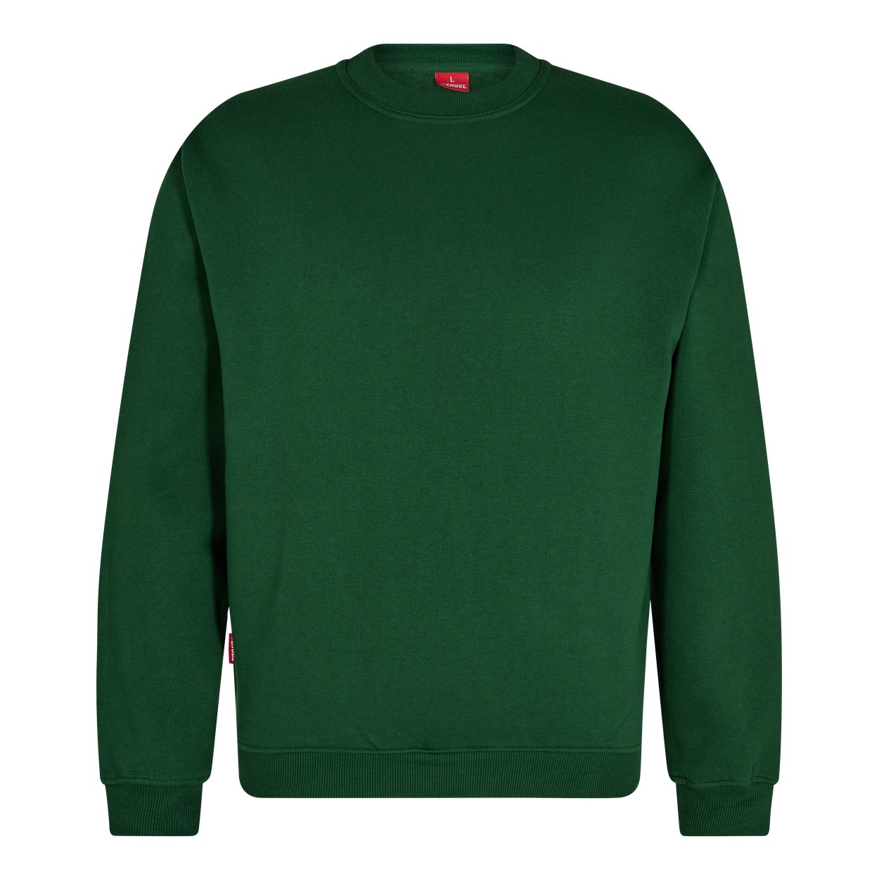 ENGEL Extend 8022-136 Sweatshirt in Grün – Vorderansicht